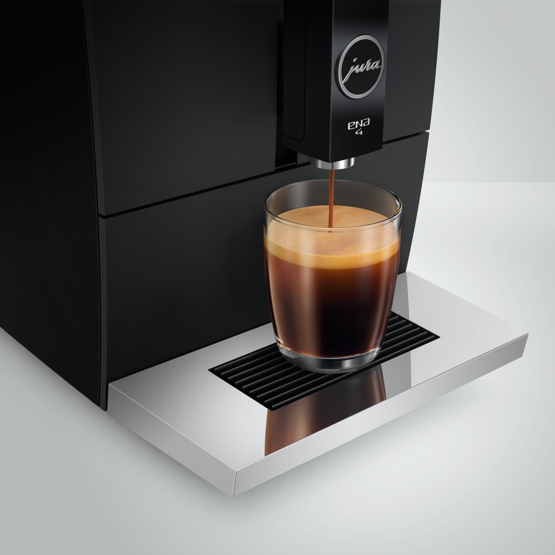 Kaffeemaschine, Espresso, Kaffee, Glas, Brühvorgang