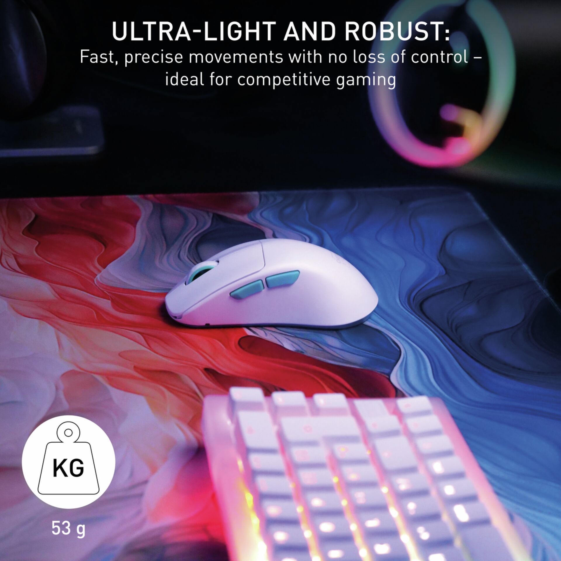 gaming mouse, wireless mouse, rgb lighting, computer accessories, ergonomic shape