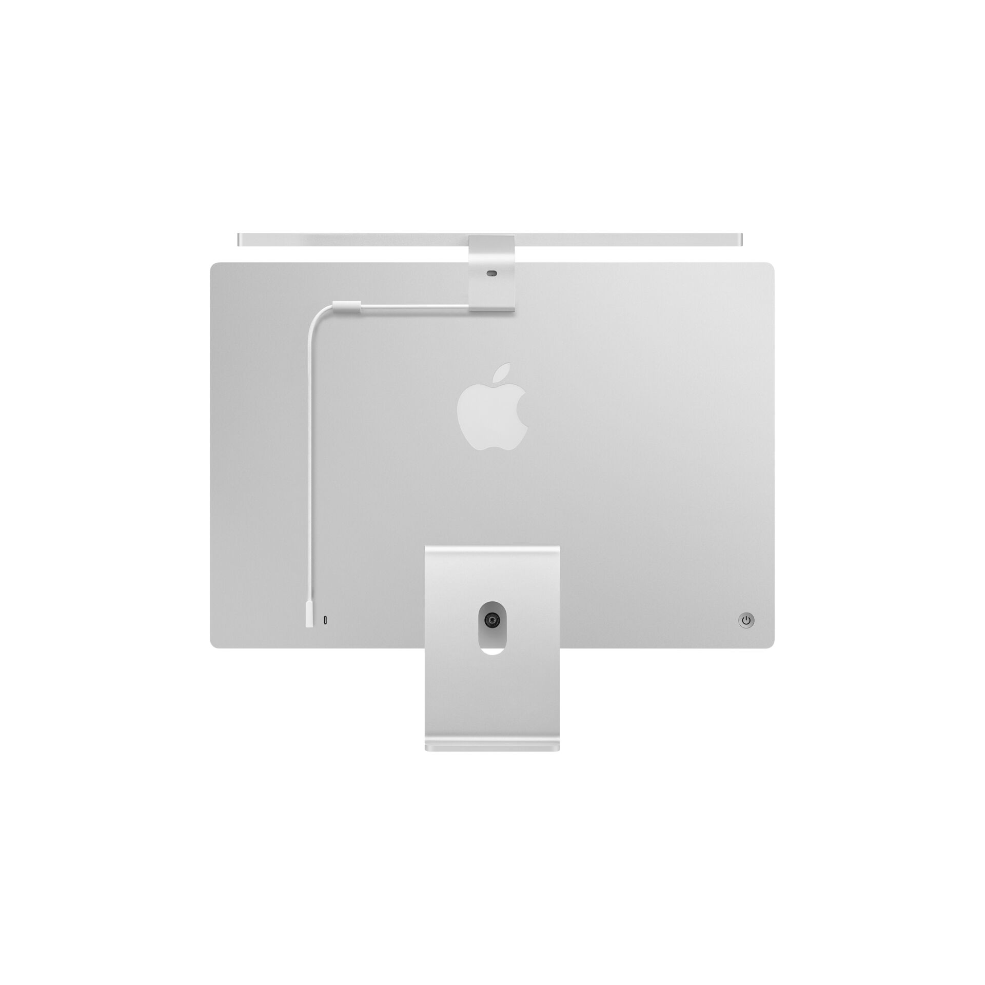 imac, all-in-one, silber, usb-c, stativ