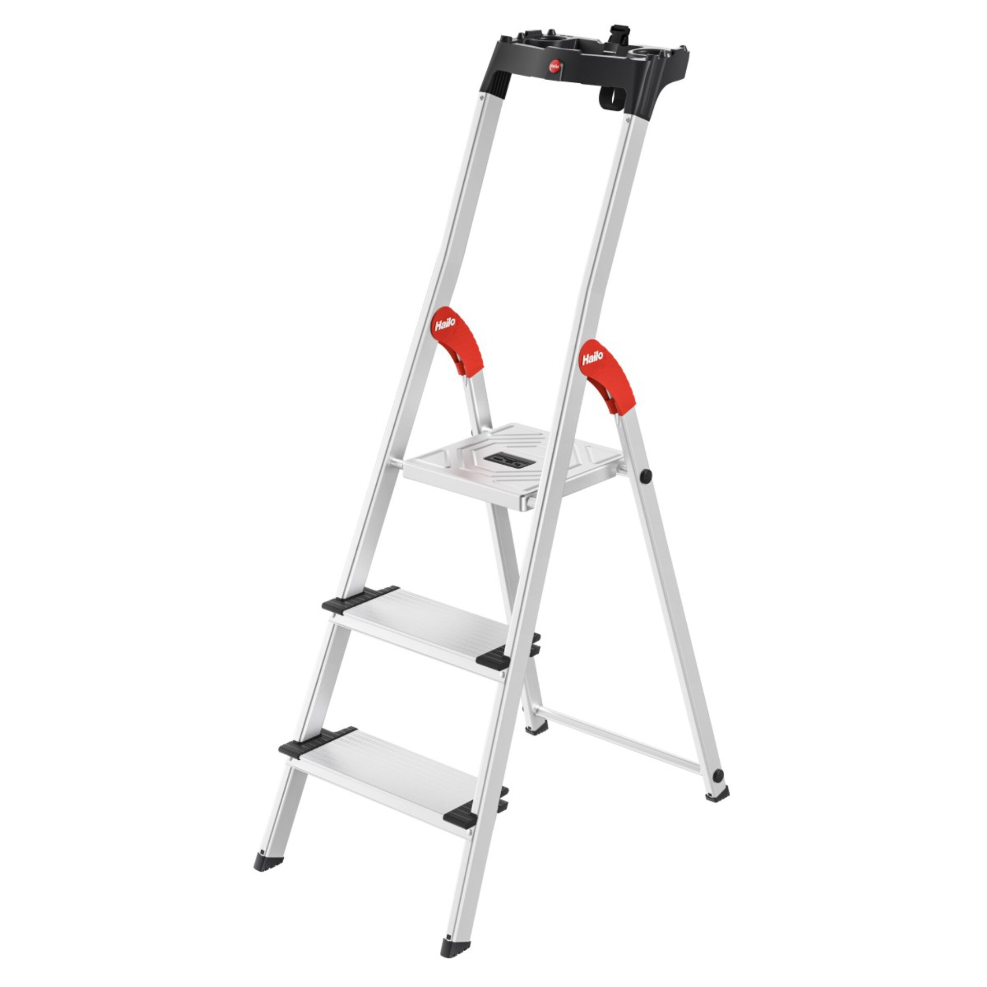 Hailo L80 ComfortLine  3 Stufen Stehleiter