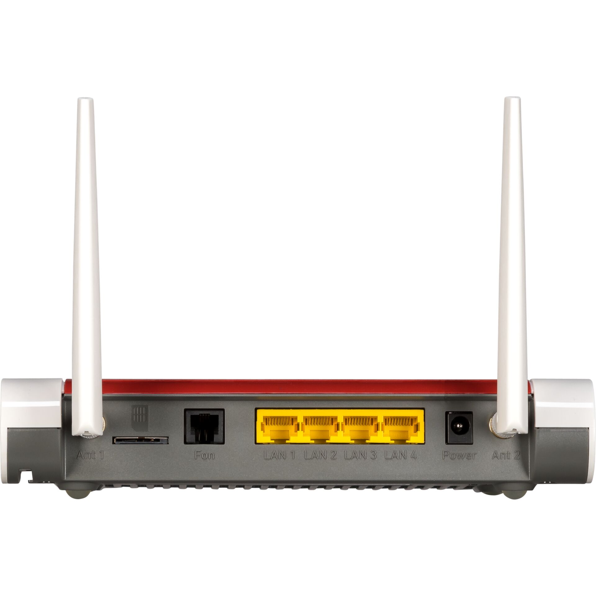 Router, WLAN-Router, LAN-Anschlüsse, Antennen, Stromversorgung