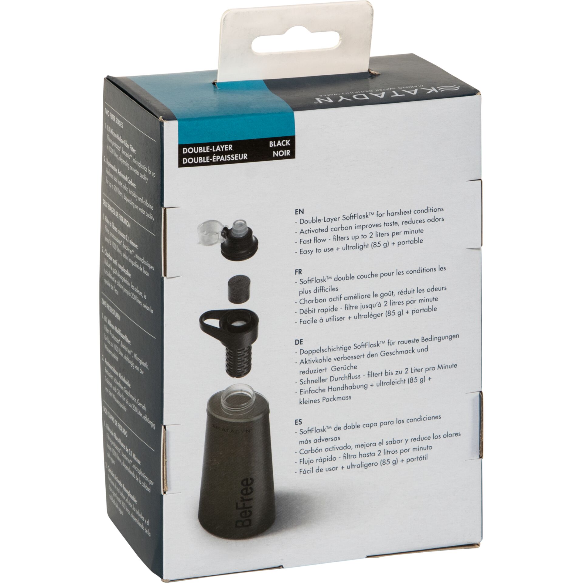 SoftFlask, Kaffee, Deckel, Kapsel, Schwarz