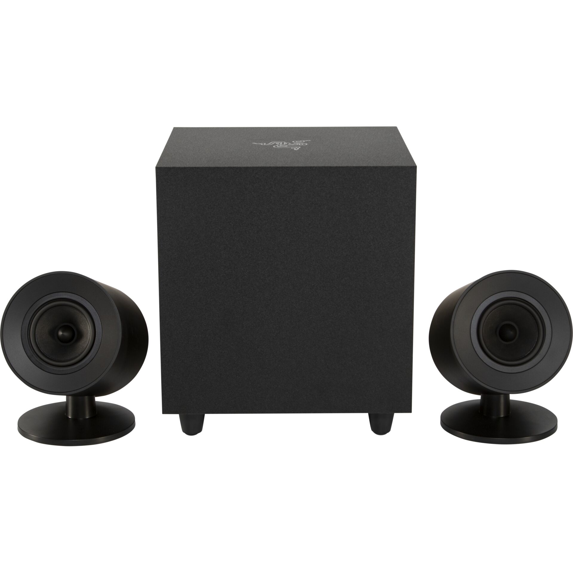 Lautsprecher, Stereolautsprecher, Subwoofer-Set, Kompakt, Schwarz