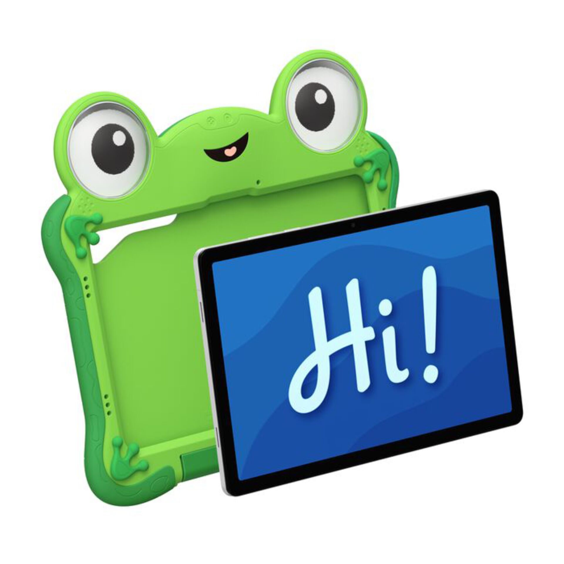Tablet, Grüne Frosch, Kinder-Tablet, Hi-auf dem Bildschirm, Animation-Tablet