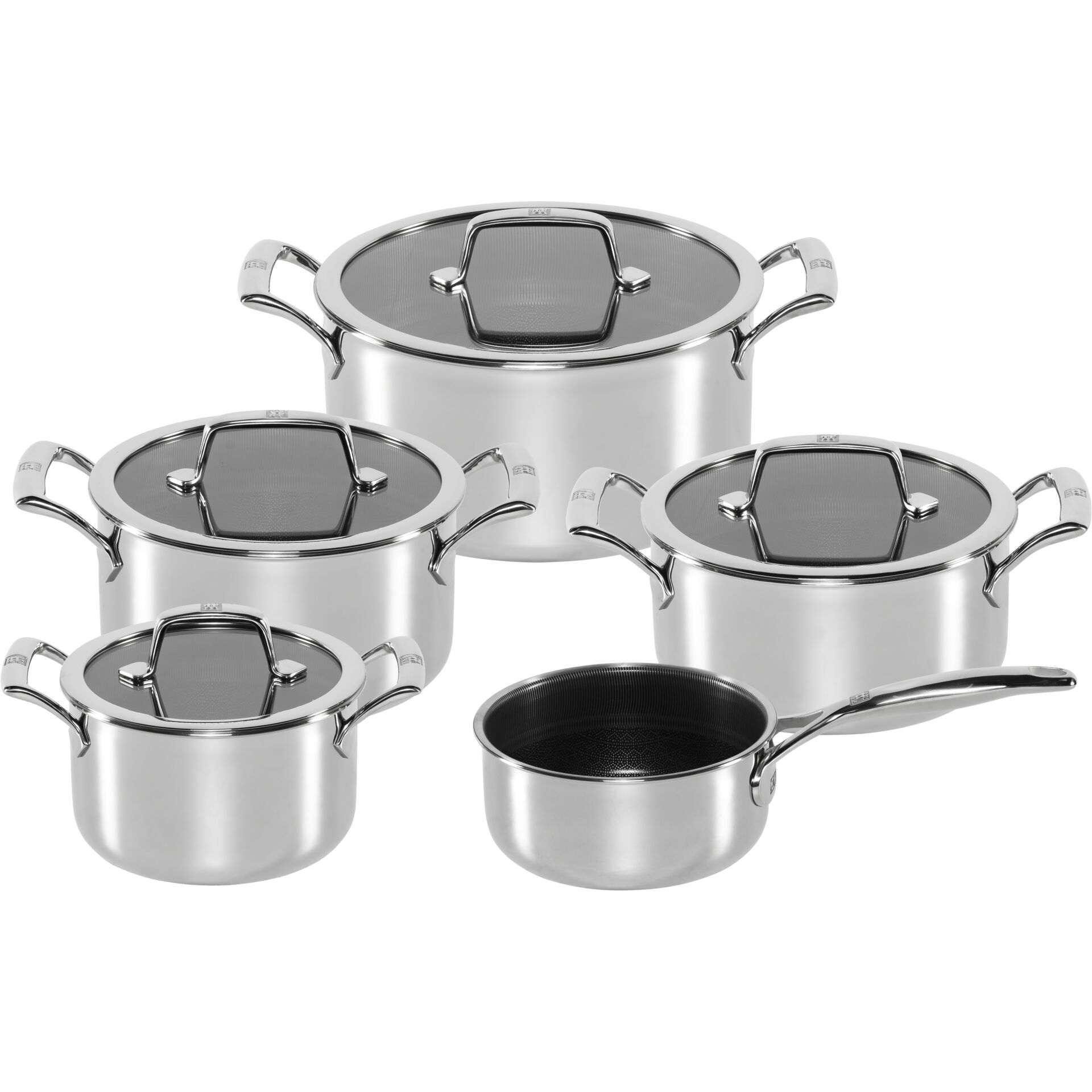 Zwilling Peak Kochtopfset 5-tlg,  18/10 Edelstahl