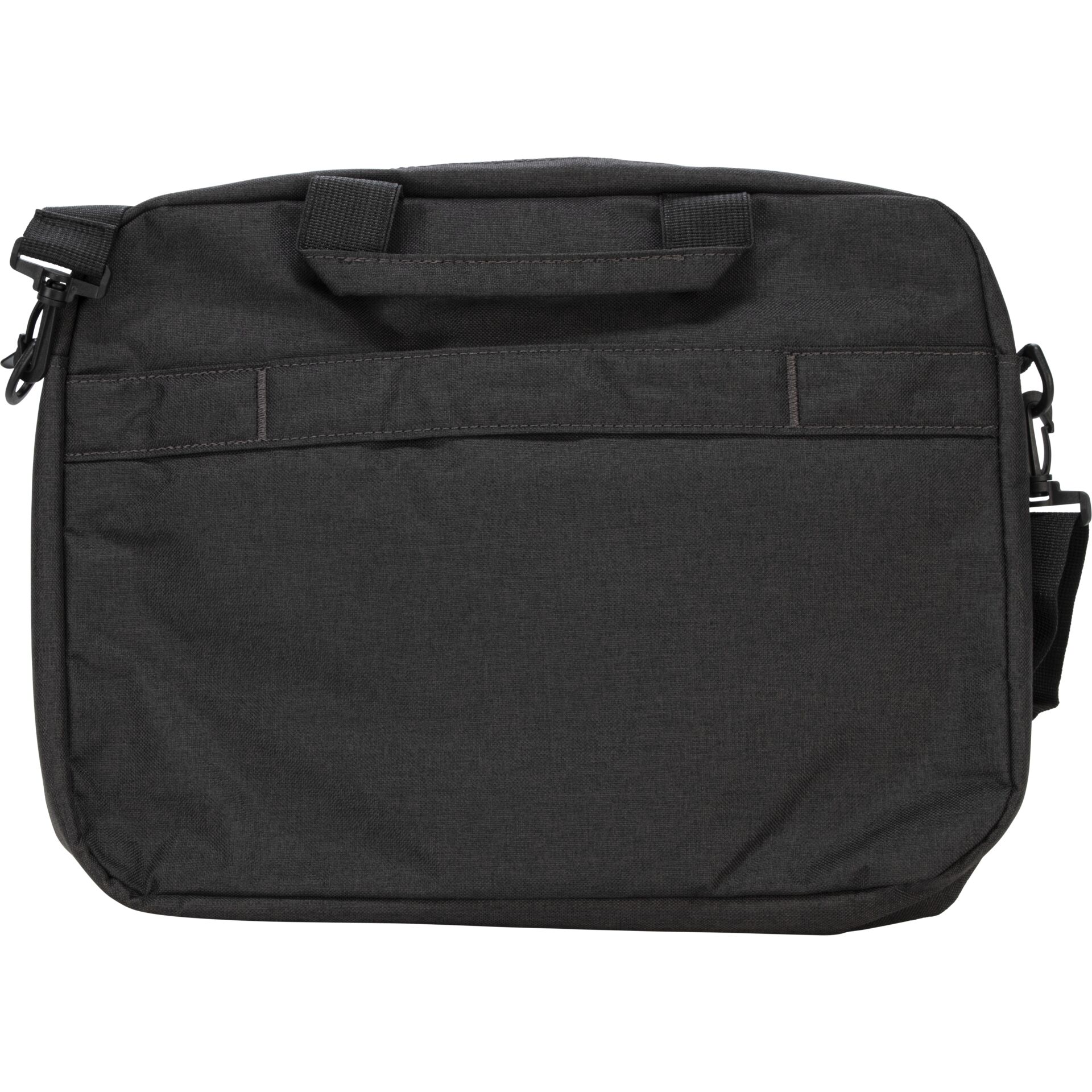 Messenger-Tasche,  schwarz,  Stoff,  Fronttasche,  verstellbarer Gurt