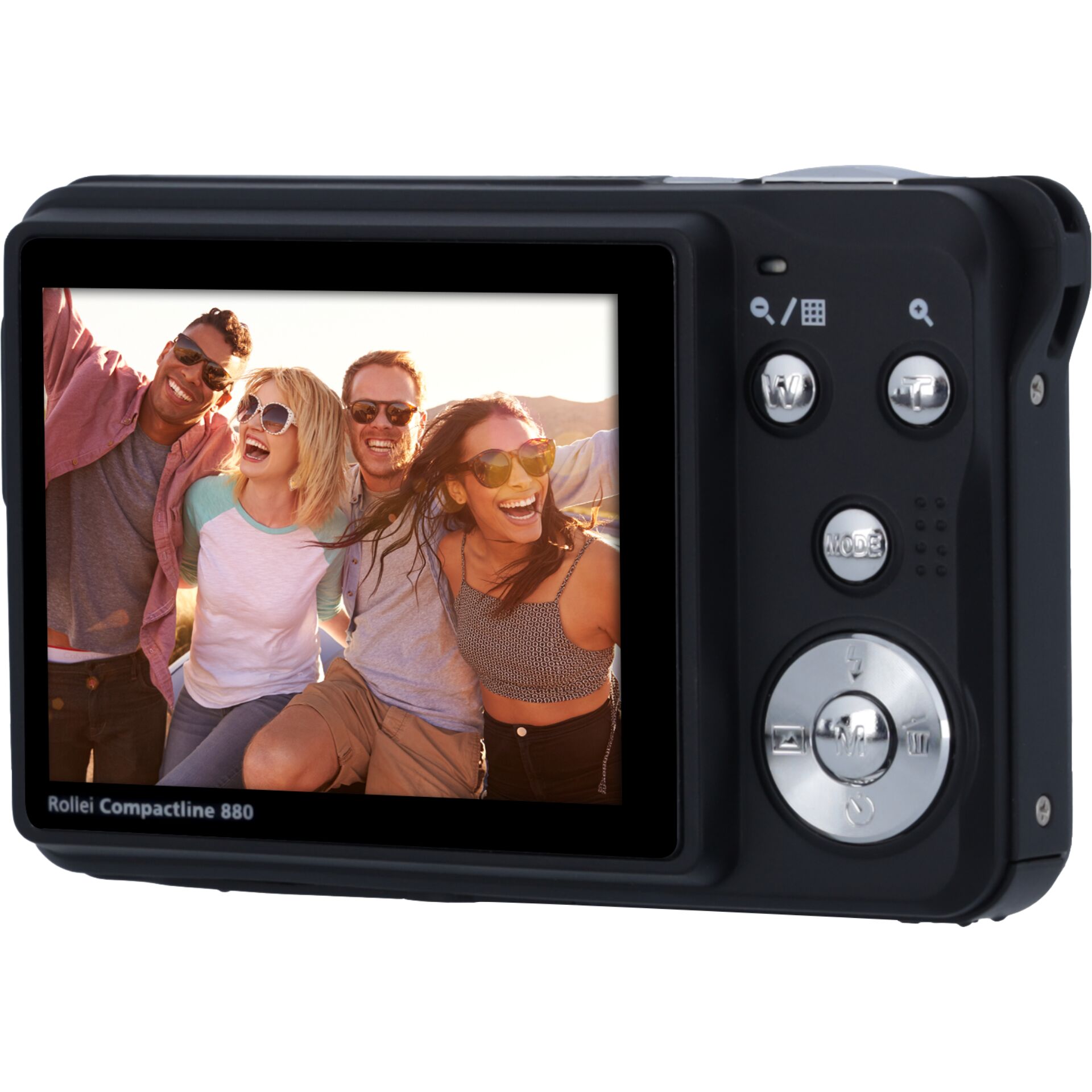 Kompaktkamera, LCD-Display, Digitalkamera, LED-Bildschirm, Schwarz