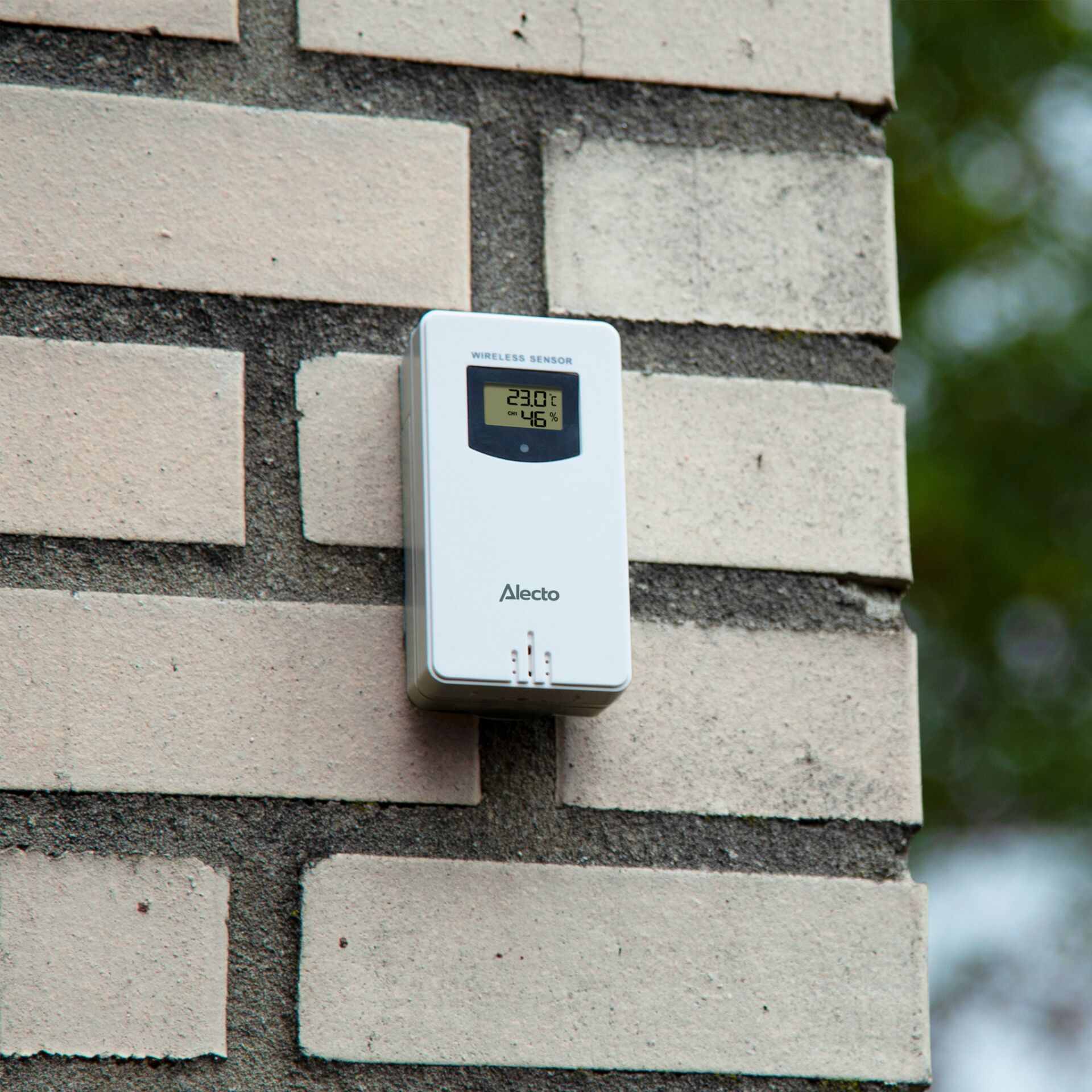 gateway, Sensor, Thermostat, drahtlos, Wandmontage