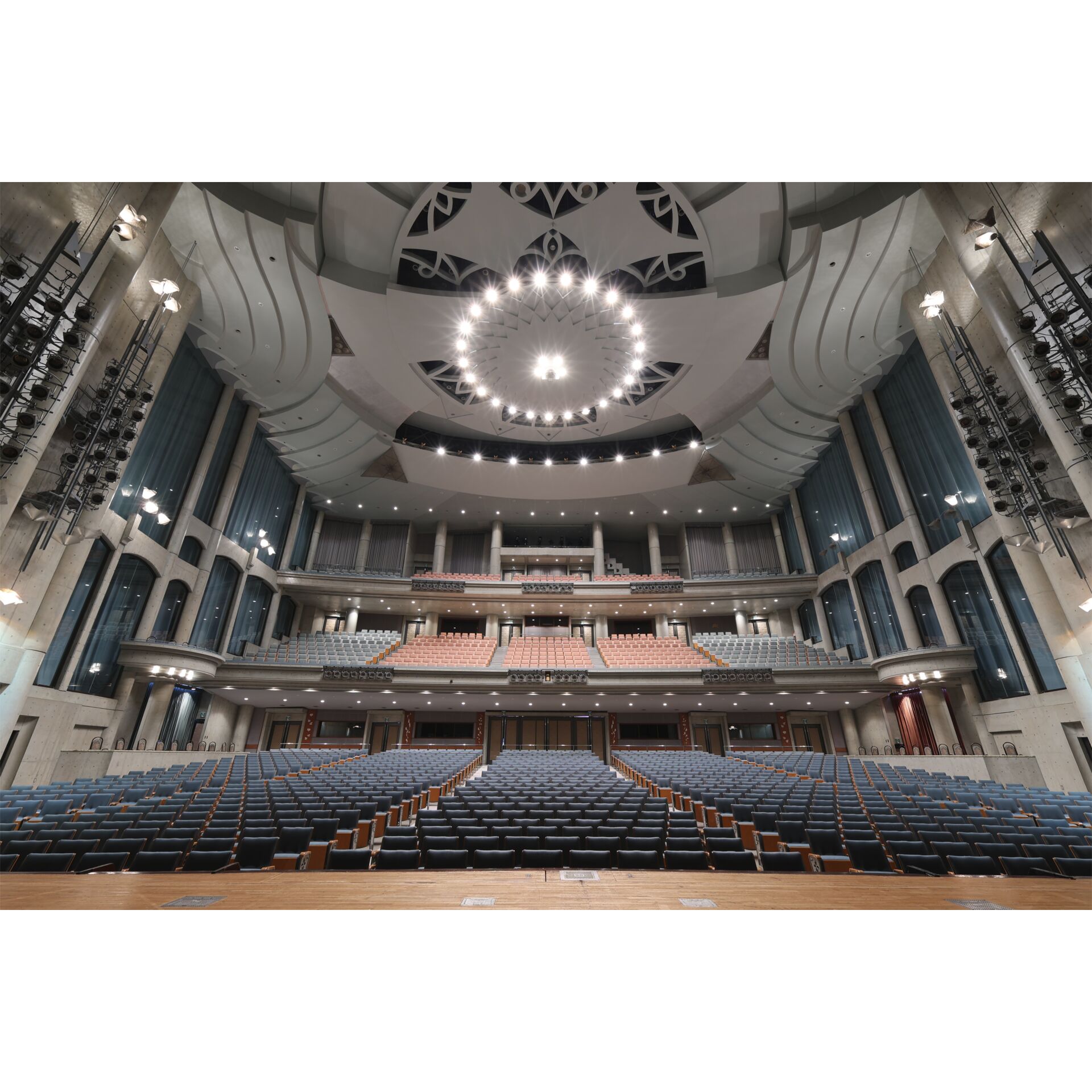 Auditorium, Halle, Drinnen, Theater, Leute