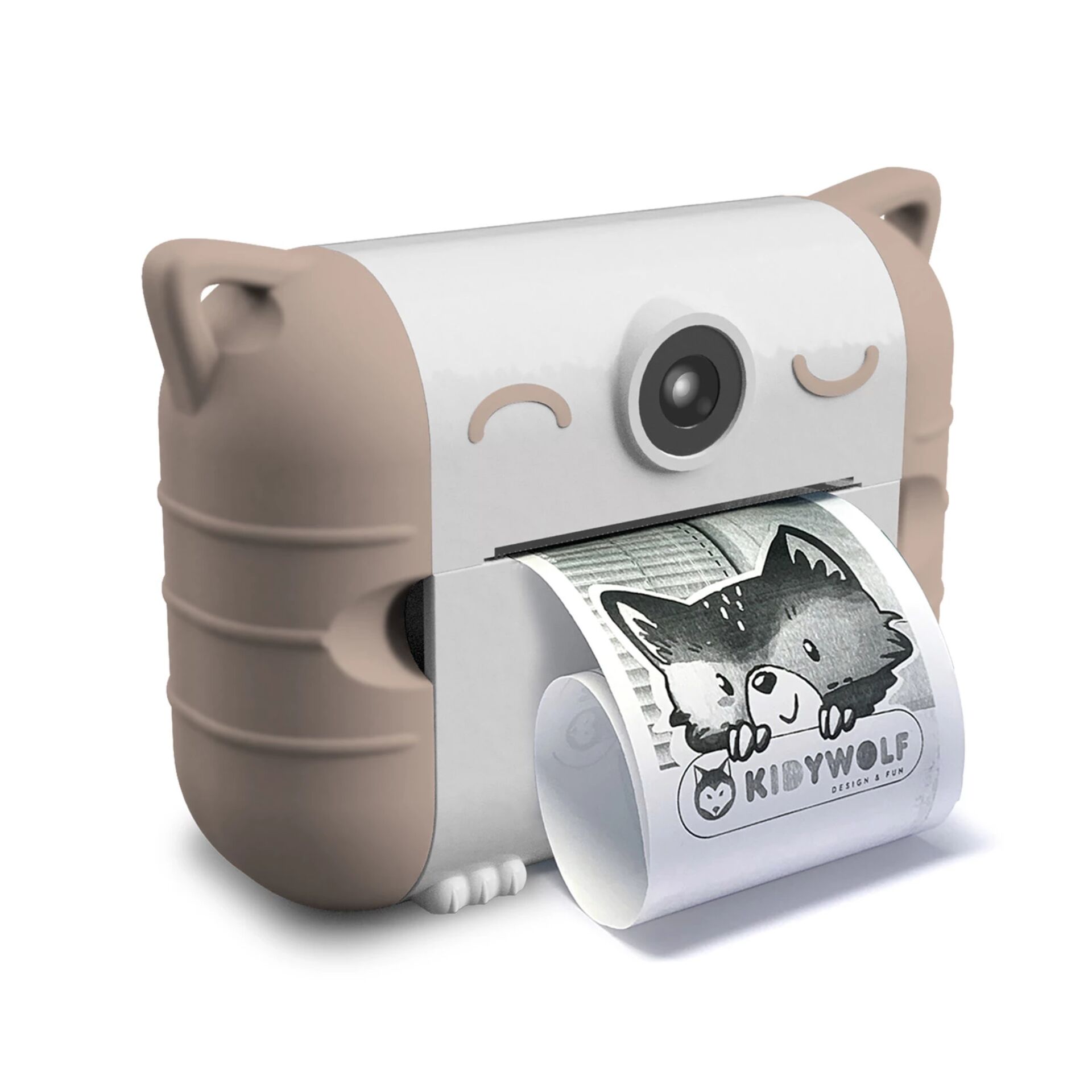 Kidywolf Sofortbildkamera  pfirsich