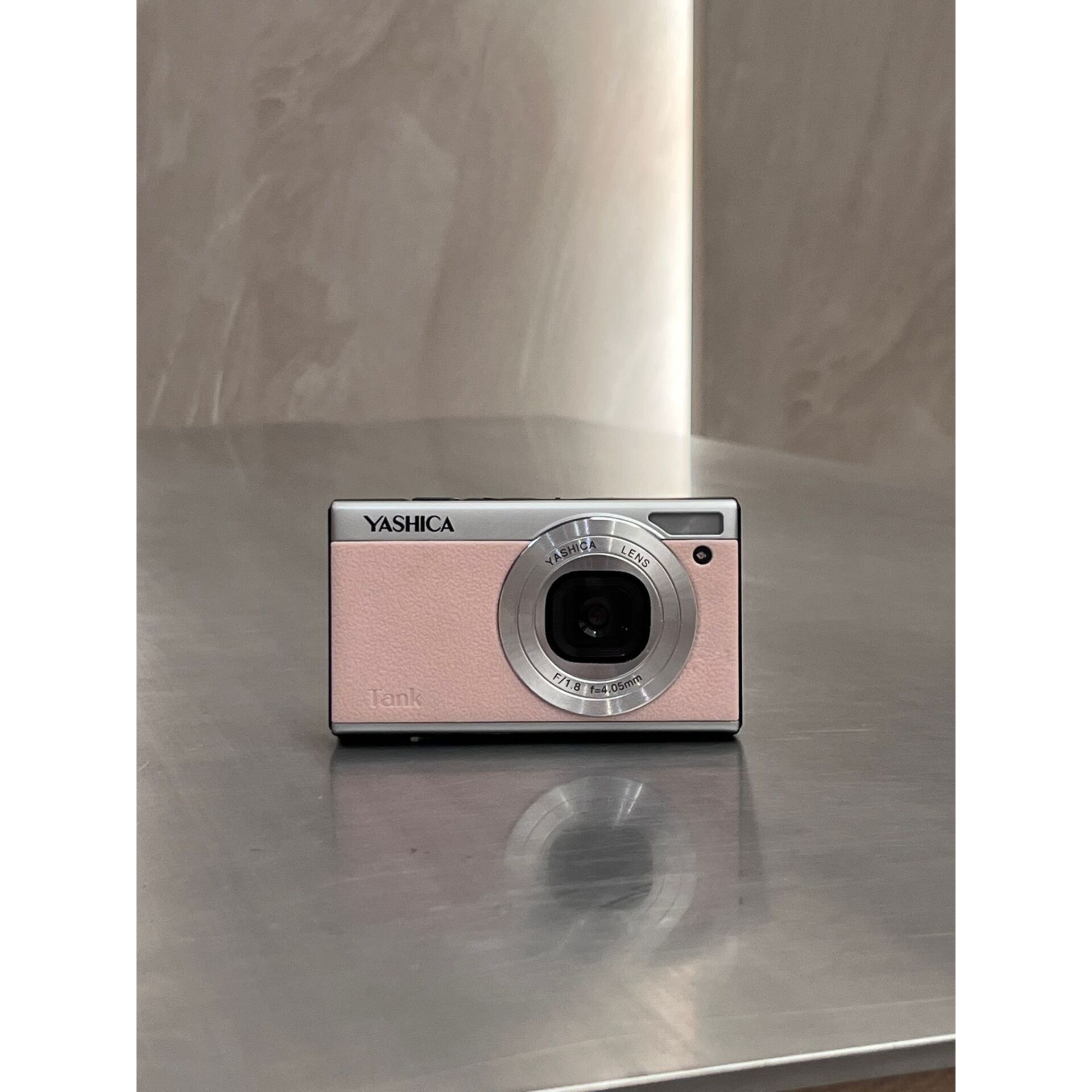 Kompaktkamera, Digitalkamera, Pink, Metalloptik, Tank