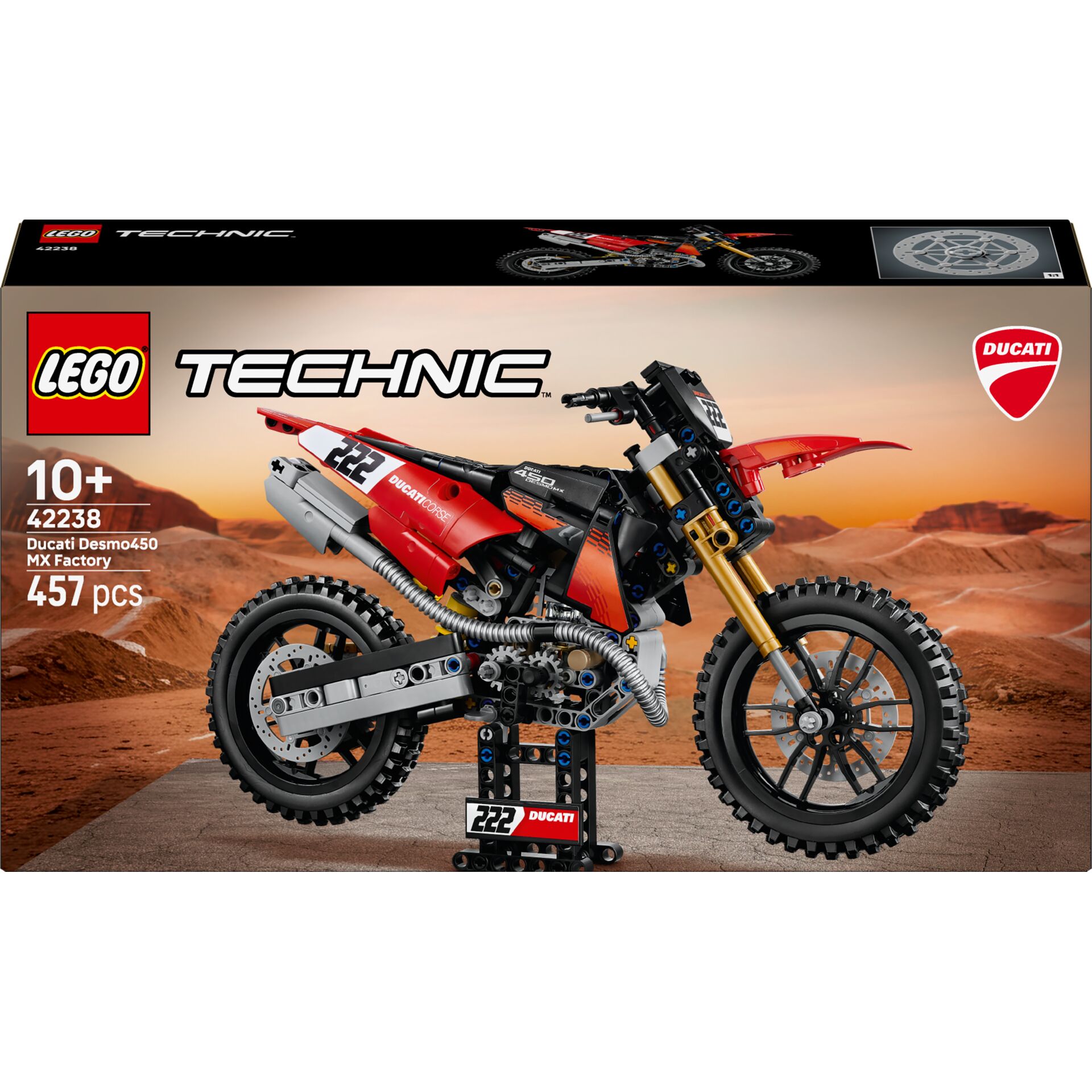 Lego Technic, Ducati, Motorrad, Rennbike, Bausatz