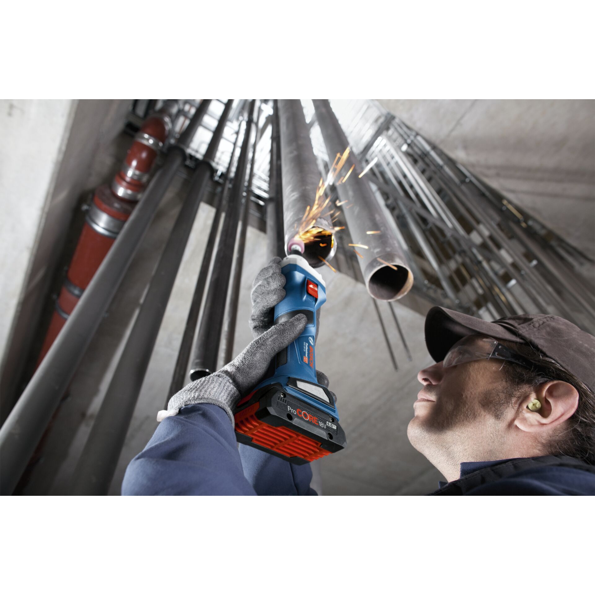 Person, Arbeiter, Gerät, Elektrische Bohrmaschine, Werkzeug