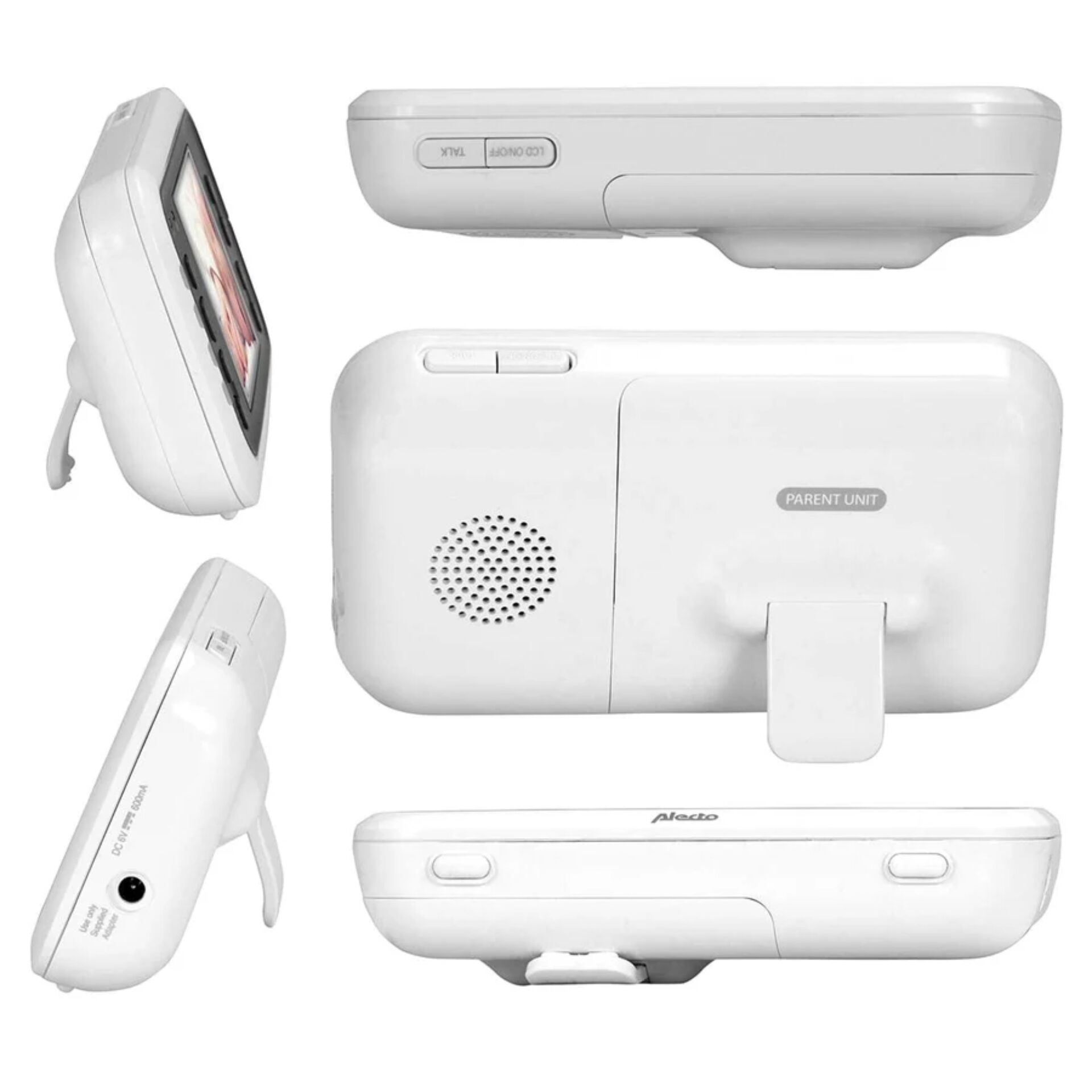 Baby Monitor, kablosfrei, weiß, tragbar, Kamera