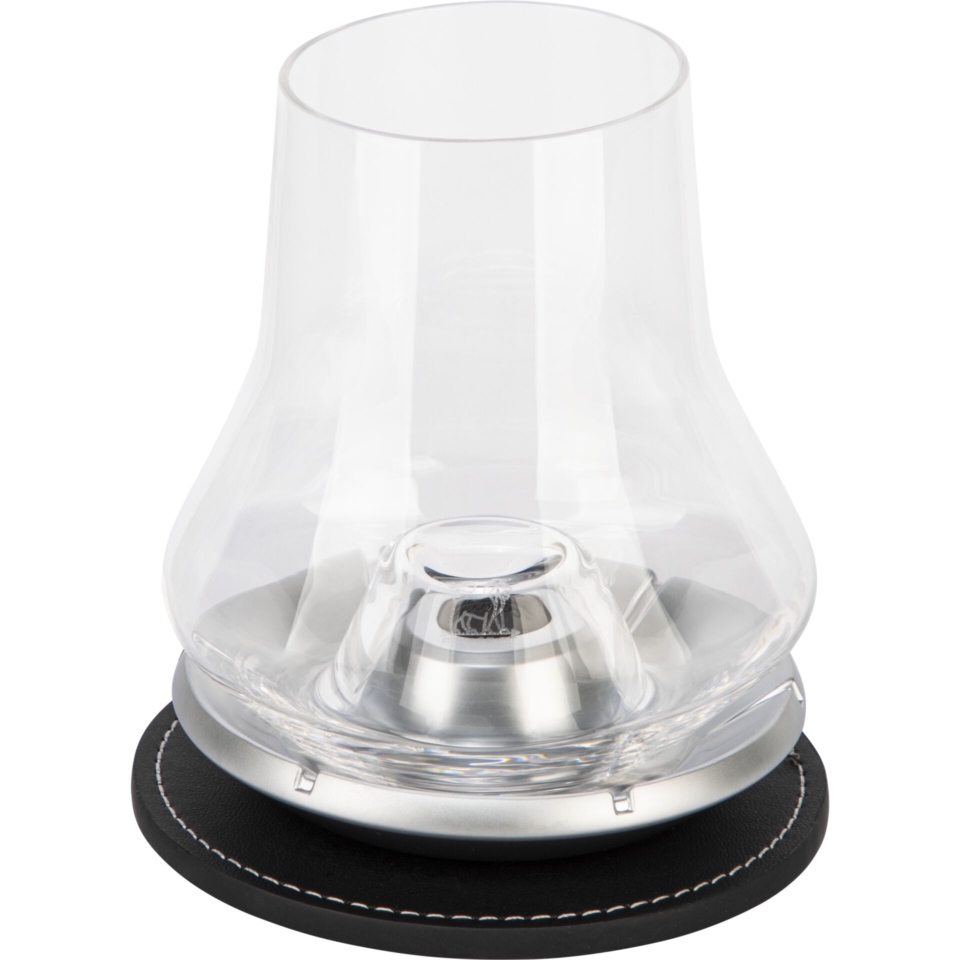 Glas, Vase, Tischleuchte, Lampenschirm, Standfuß