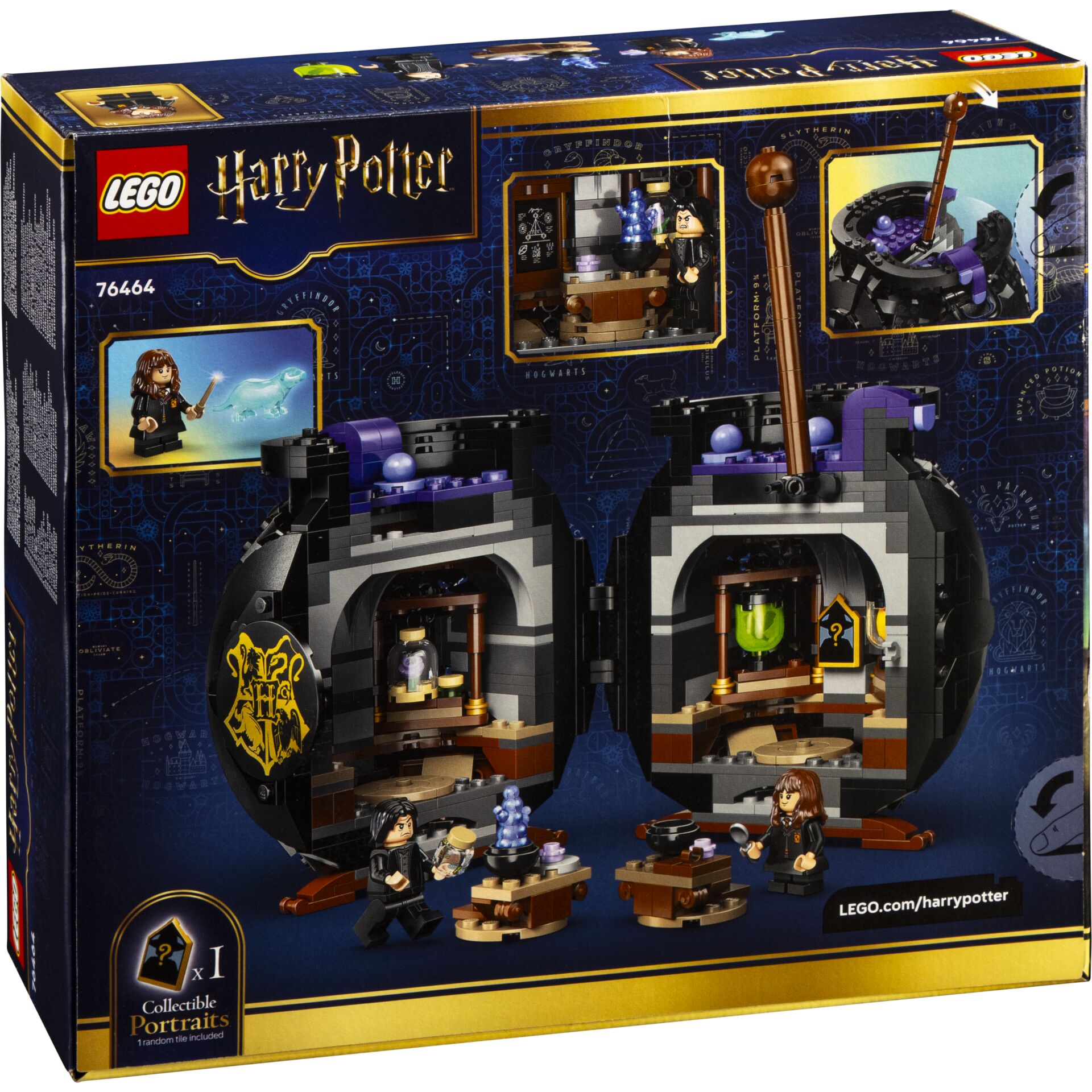 Harry Potter, Lego-Set, Minifiguren, Zaubererwelt, Höhle Szene