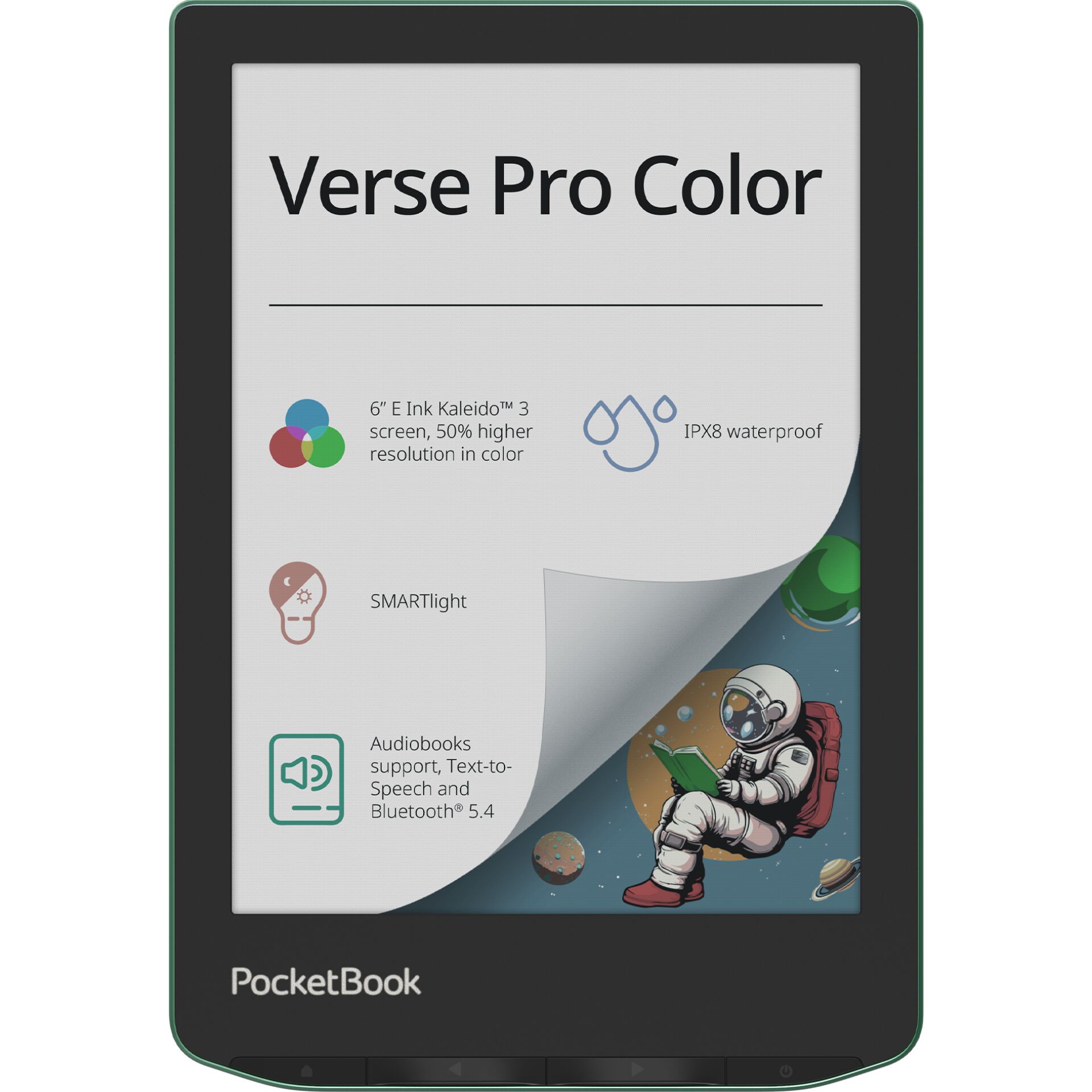 PocketBook Verse Pro Color  Sage Glow