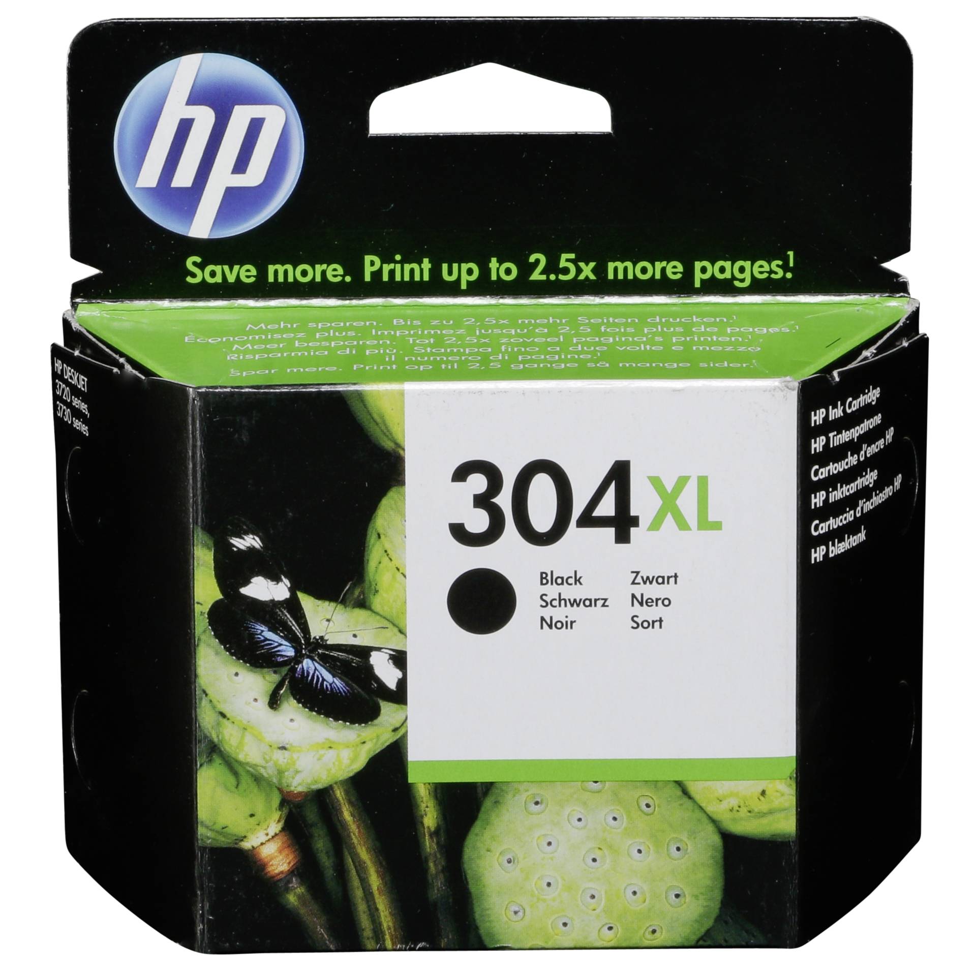 HP N9K08AE Tintenpatrone  schwarz No. 304 XL