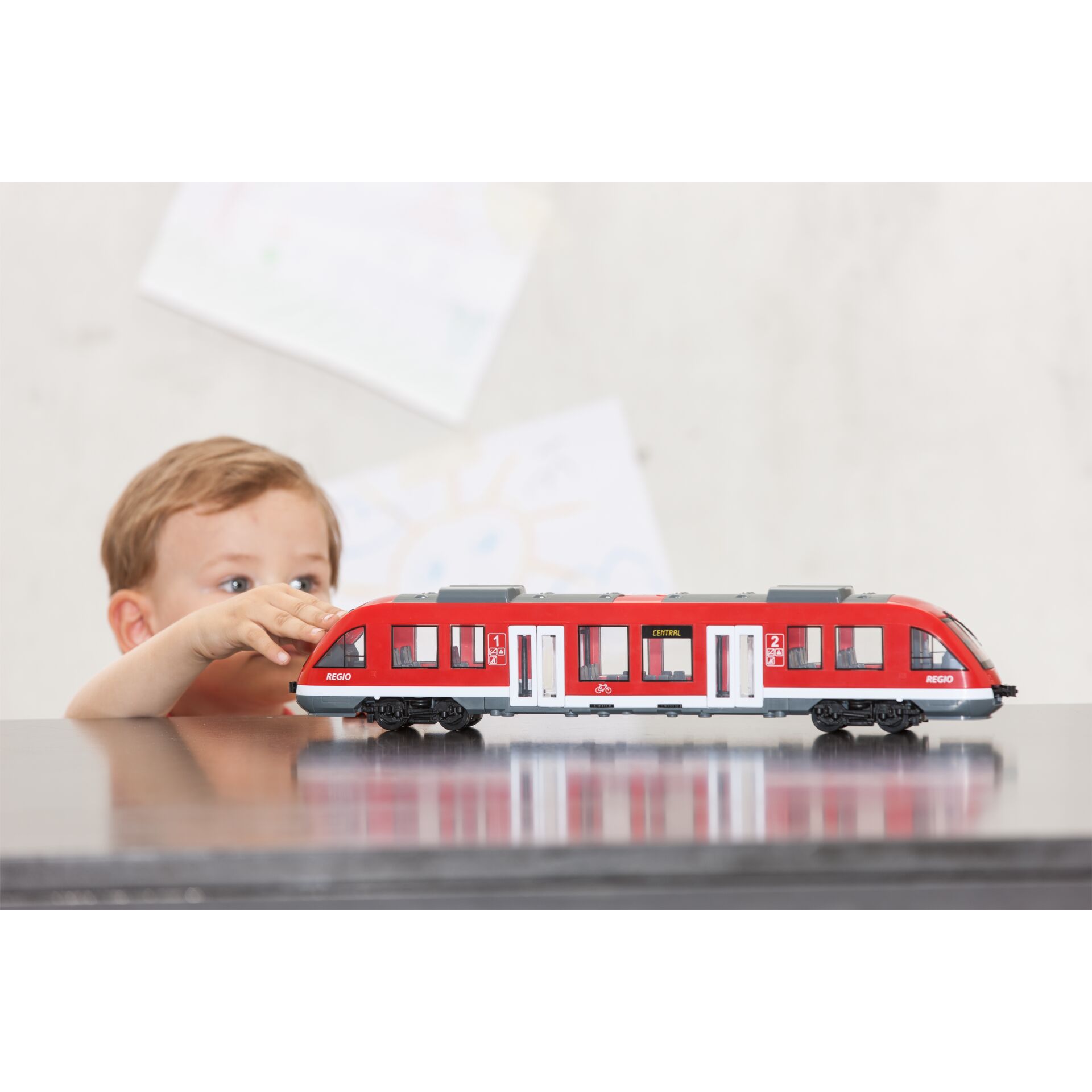 Junge, Kind, Männlich, Person, Zug