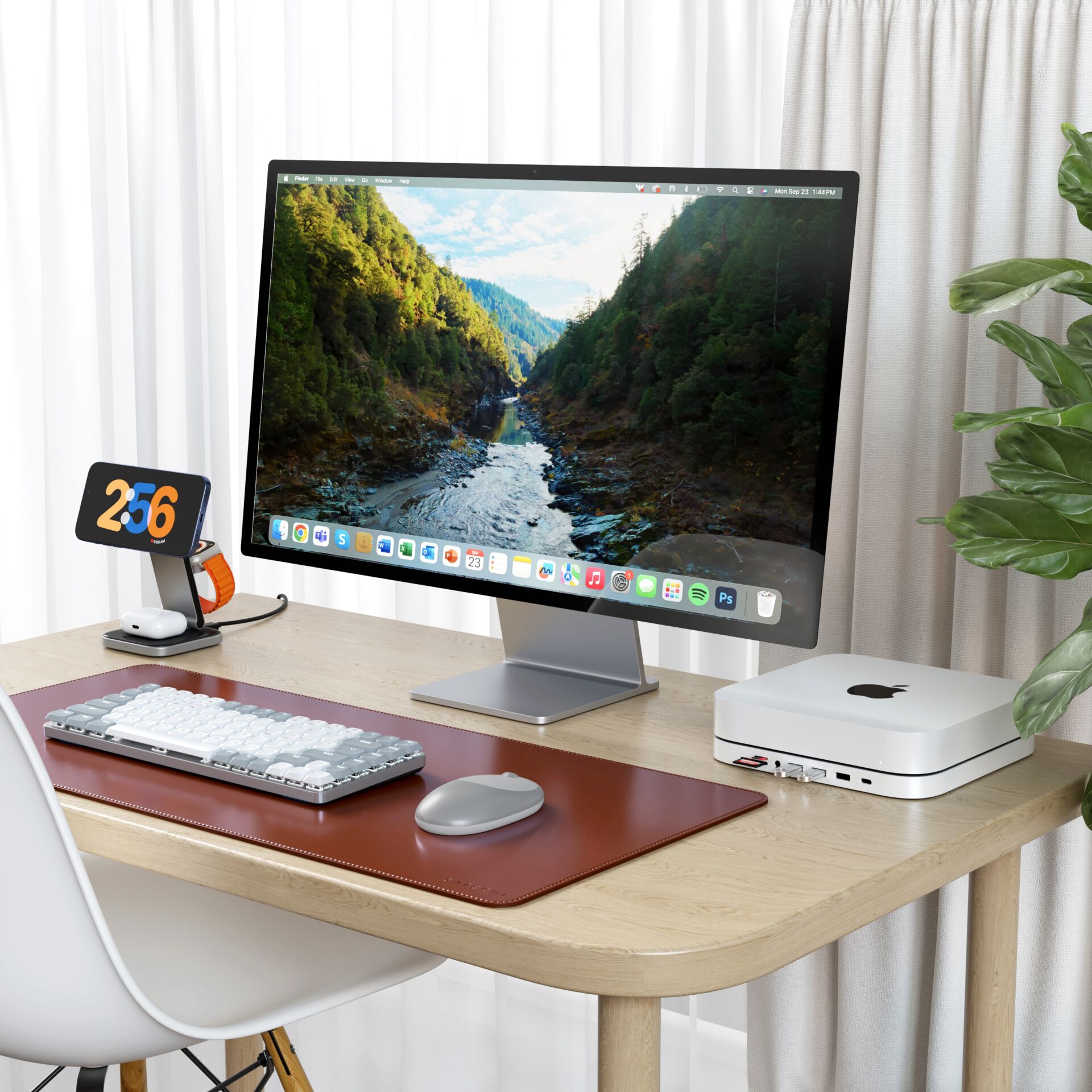 Tabelle, Schreibtisch, Computer, PC, Überwachen