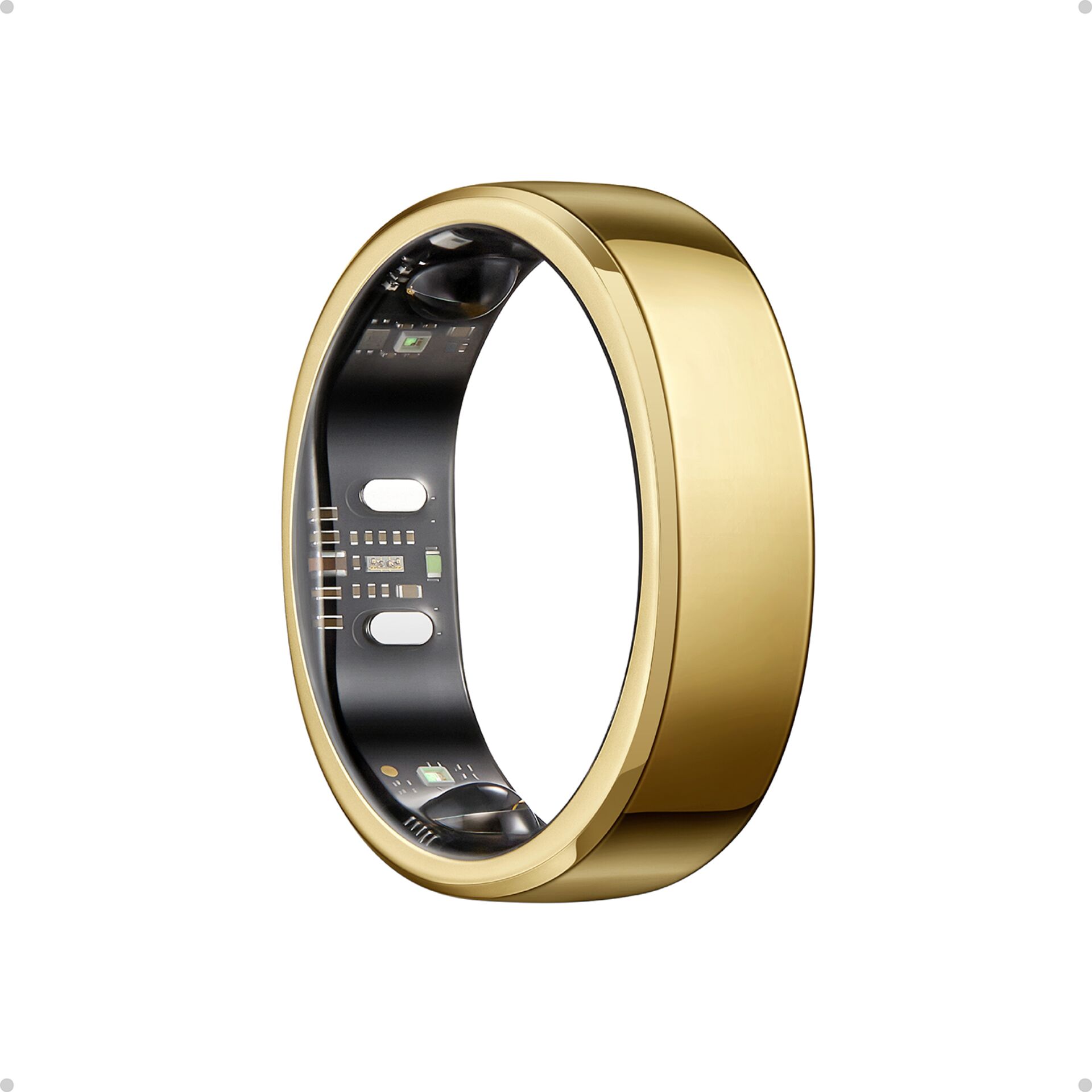 ring, gold, smart-ring, golden, wearable