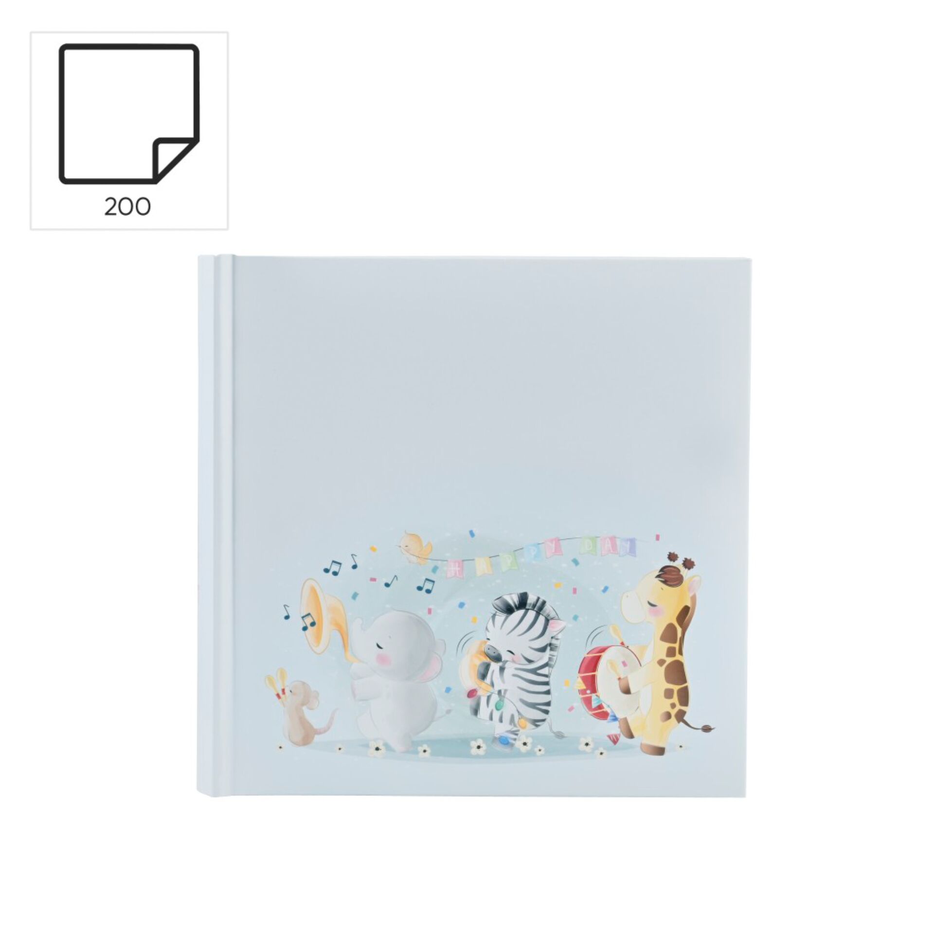 Kinderbuch, Album, Giraffe, Elefant, Zebra