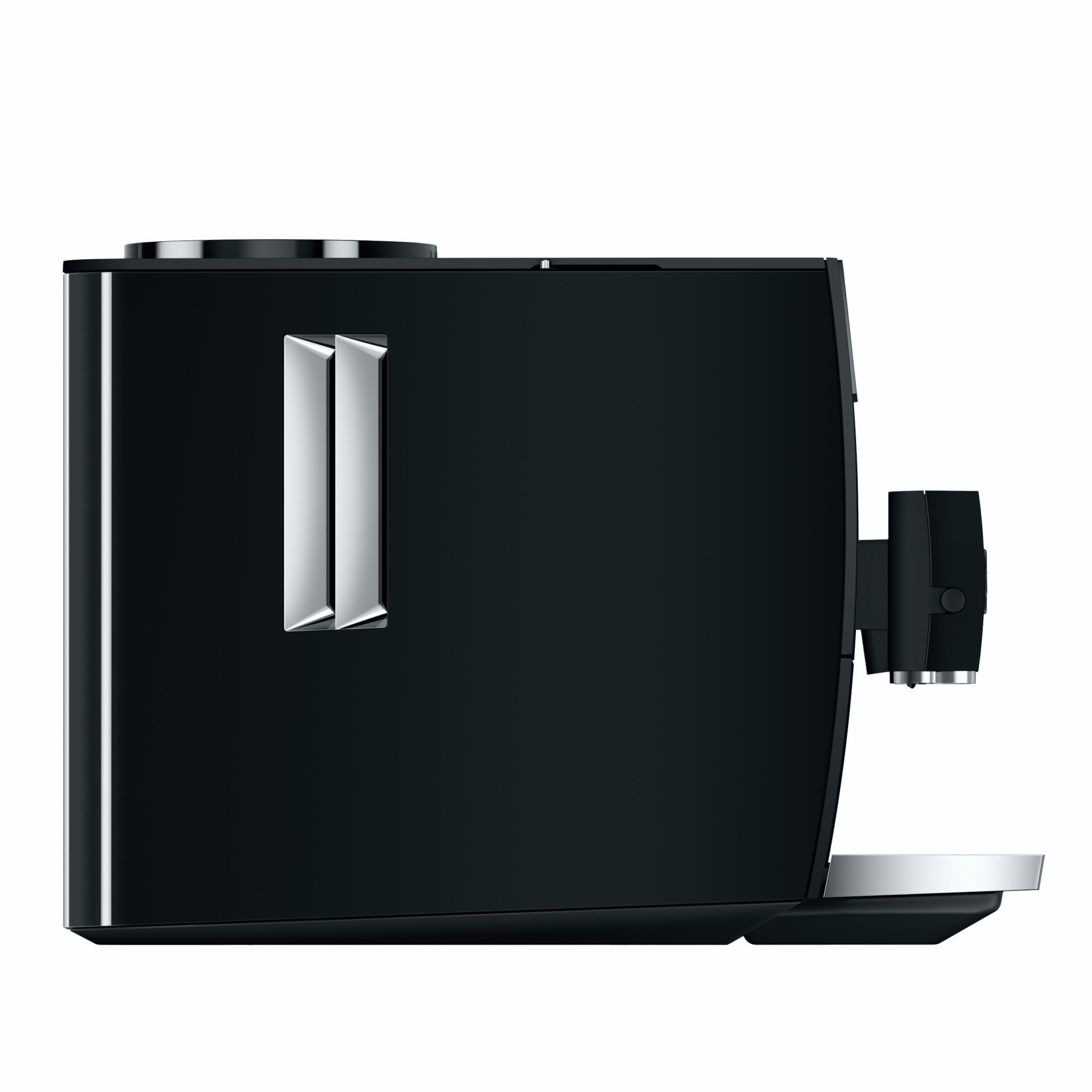 Toaster, Schwarz, Schiebleiste, Chromakzente, Kompakte Bauweise