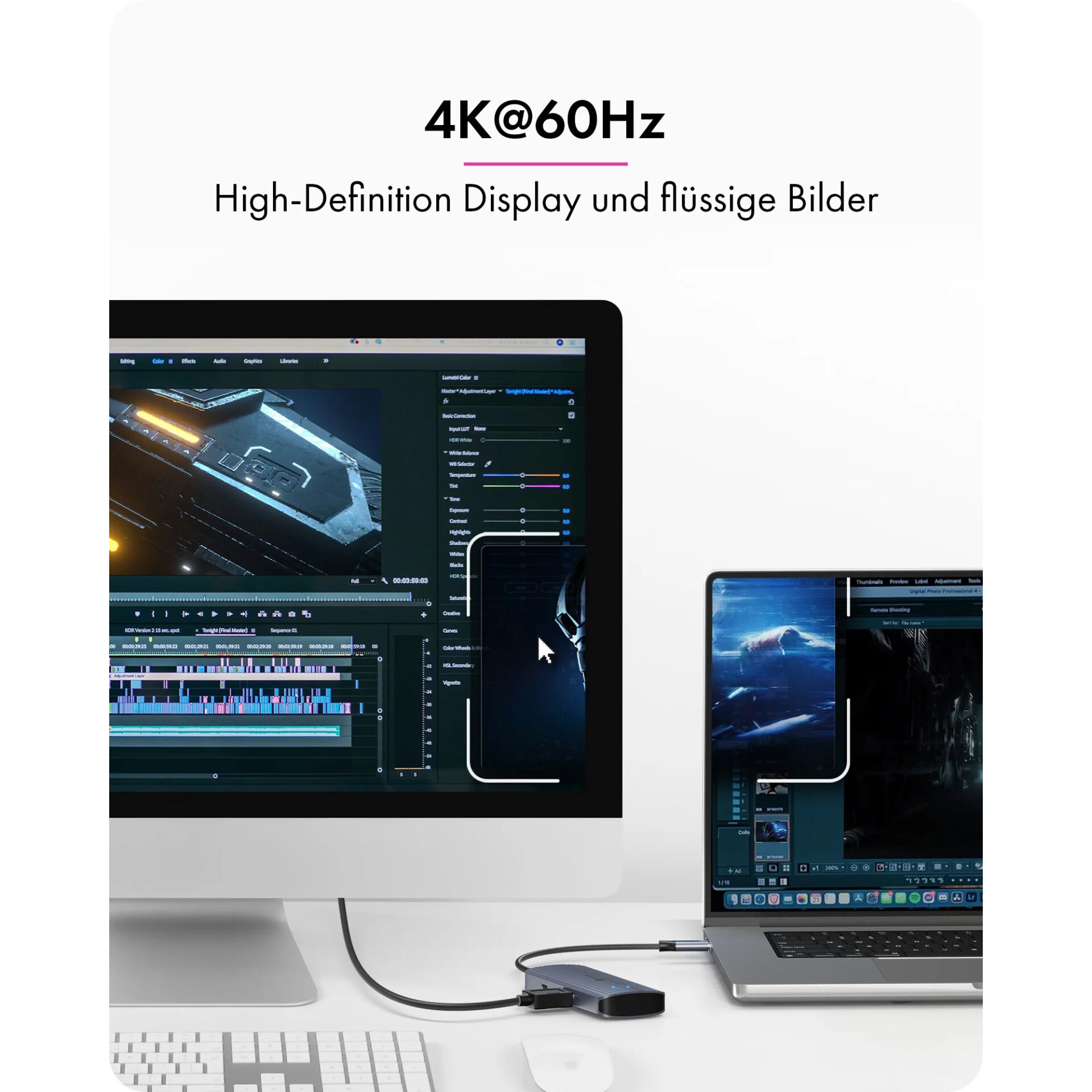 4K, 60Hz, HDMI, Monitor, Laptop