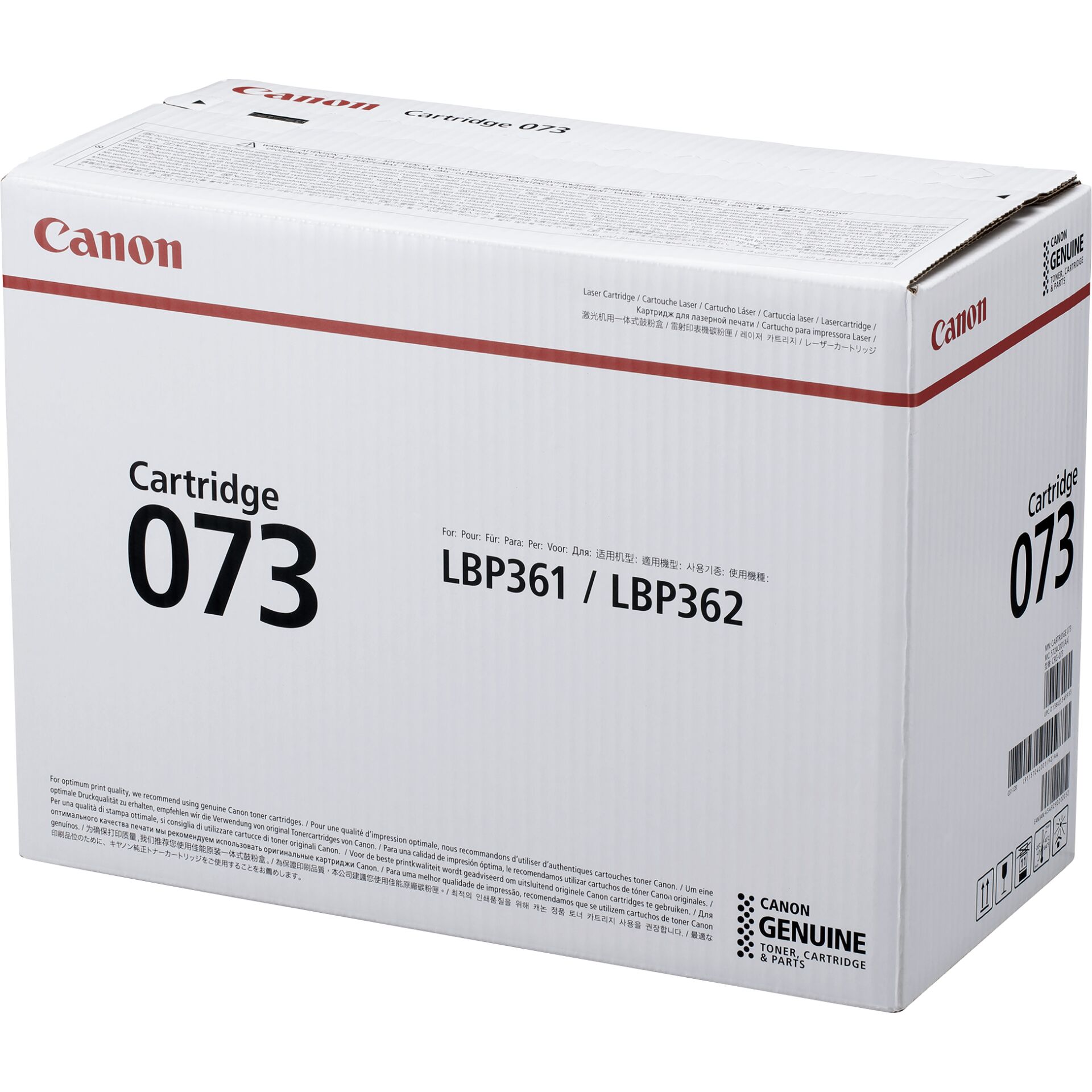 Canon Toner Cartridge 073 schwarz Kiste, Karton, Computerausrüstung