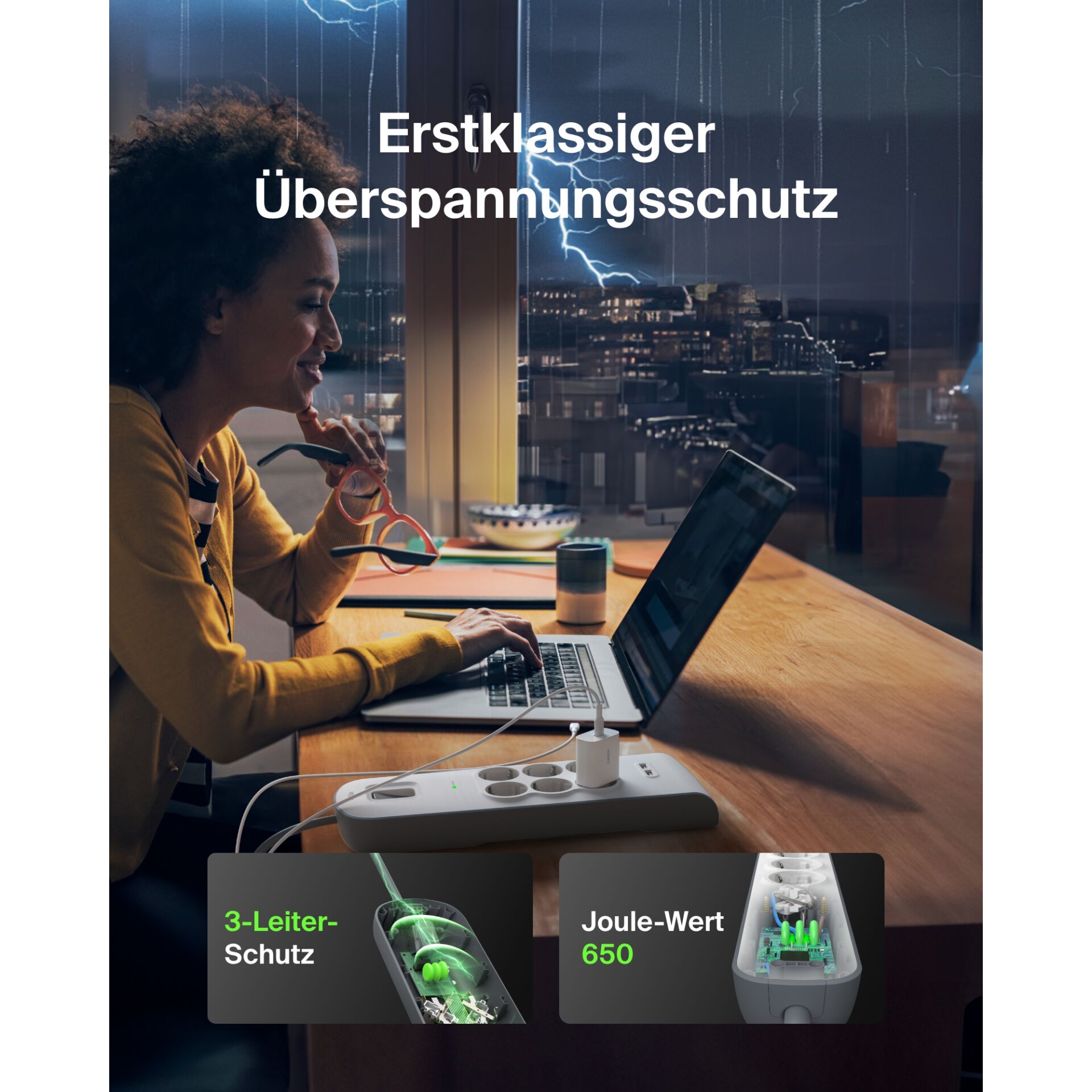 Werbung, Tabelle, Plakat, Laptop, Person