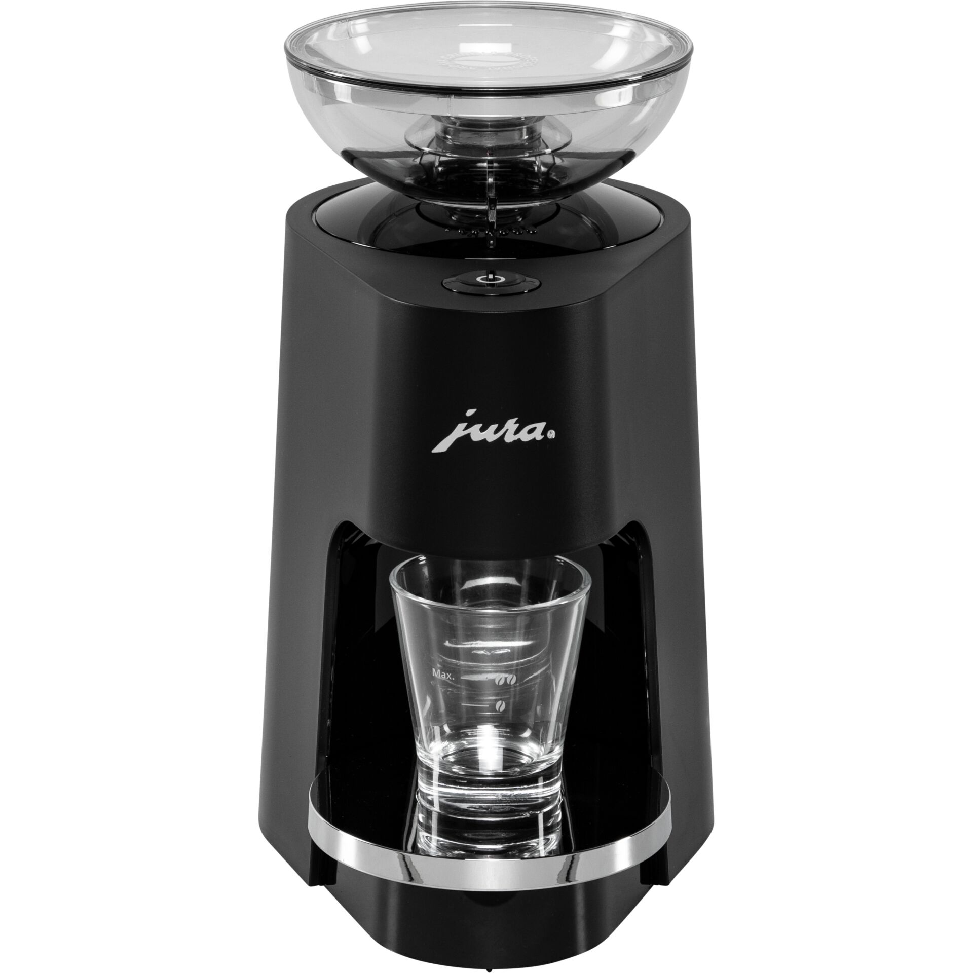 Kaffeemühle, Kaffeemahlwerk, Kaffeemaschine, Bohnenbehälter, Glasbehälter
