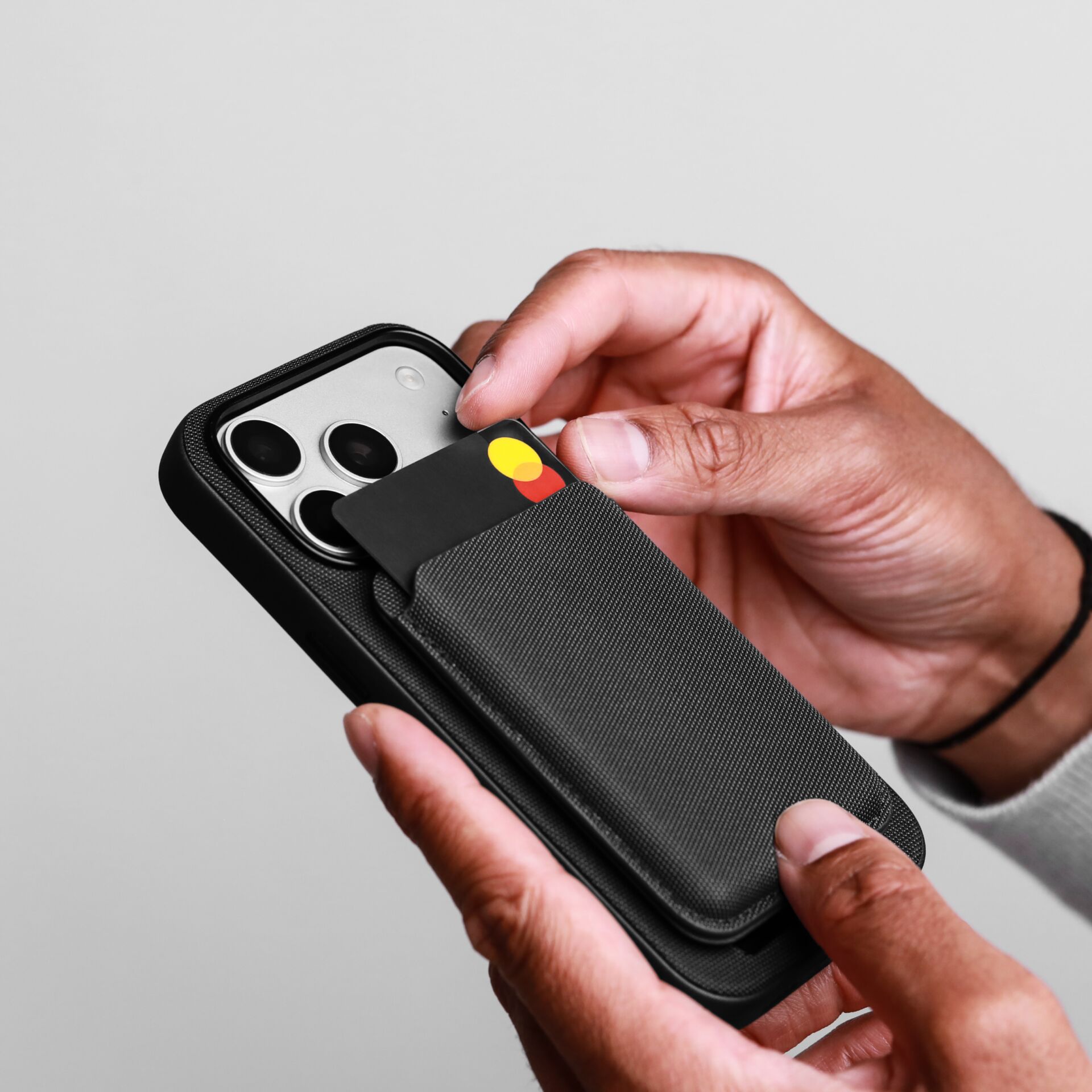 handyhülle, Schutzhülle, Kartenfach, Schwarz, Smartphone-Zubehör