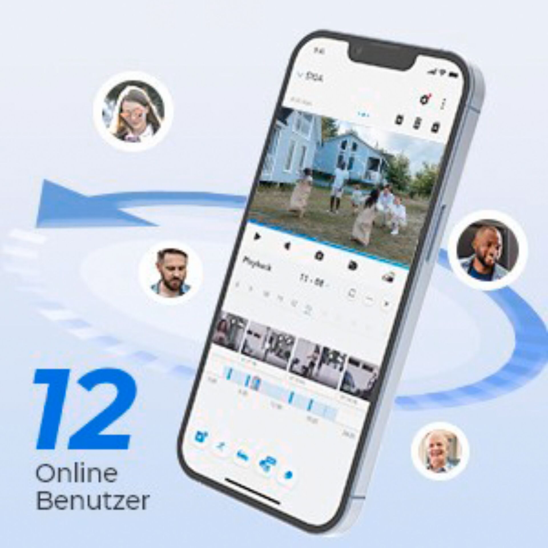 Architektur, Gebäude, Draußen, Unterschlupf, Auto, smartphone, soziale app, Video-Feed, Benutzer-Avatare, online Benutzer