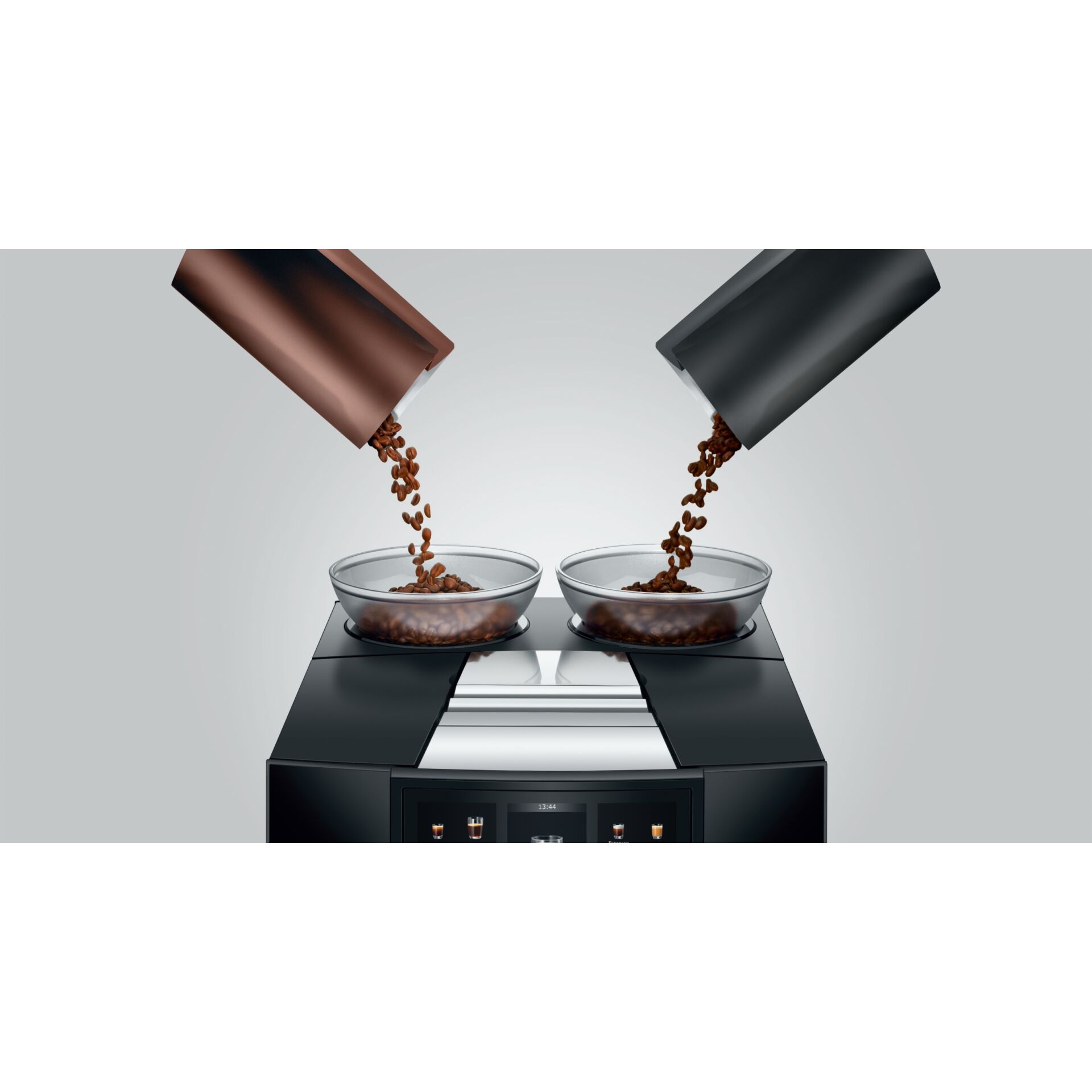 Kaffeemaschine, Kaffee, Töpfe, Kaffeezugabe, Brühsystem