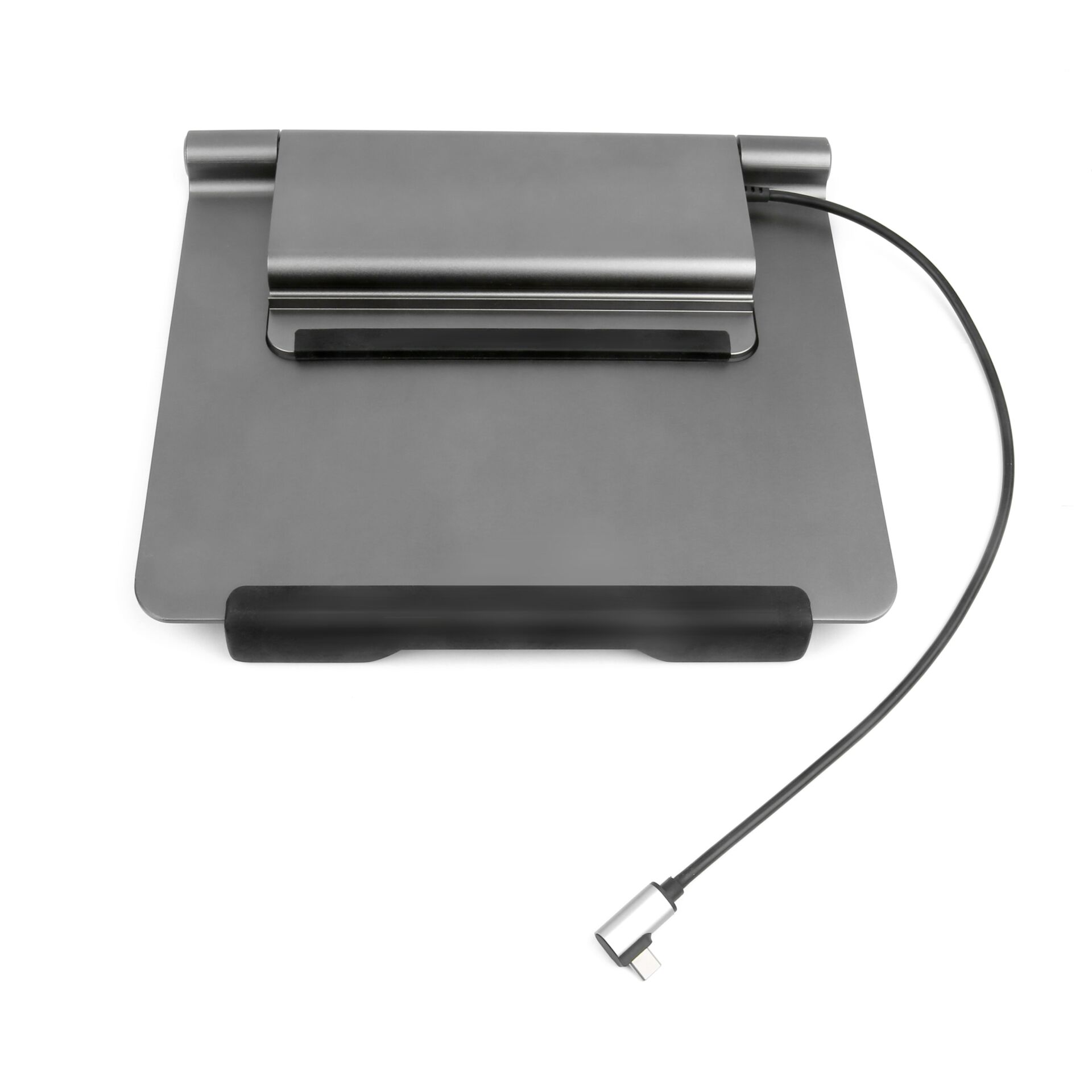 Dockingstation, Laptop-Ständer, USB-C-Hub, Aluminium, Kabel
