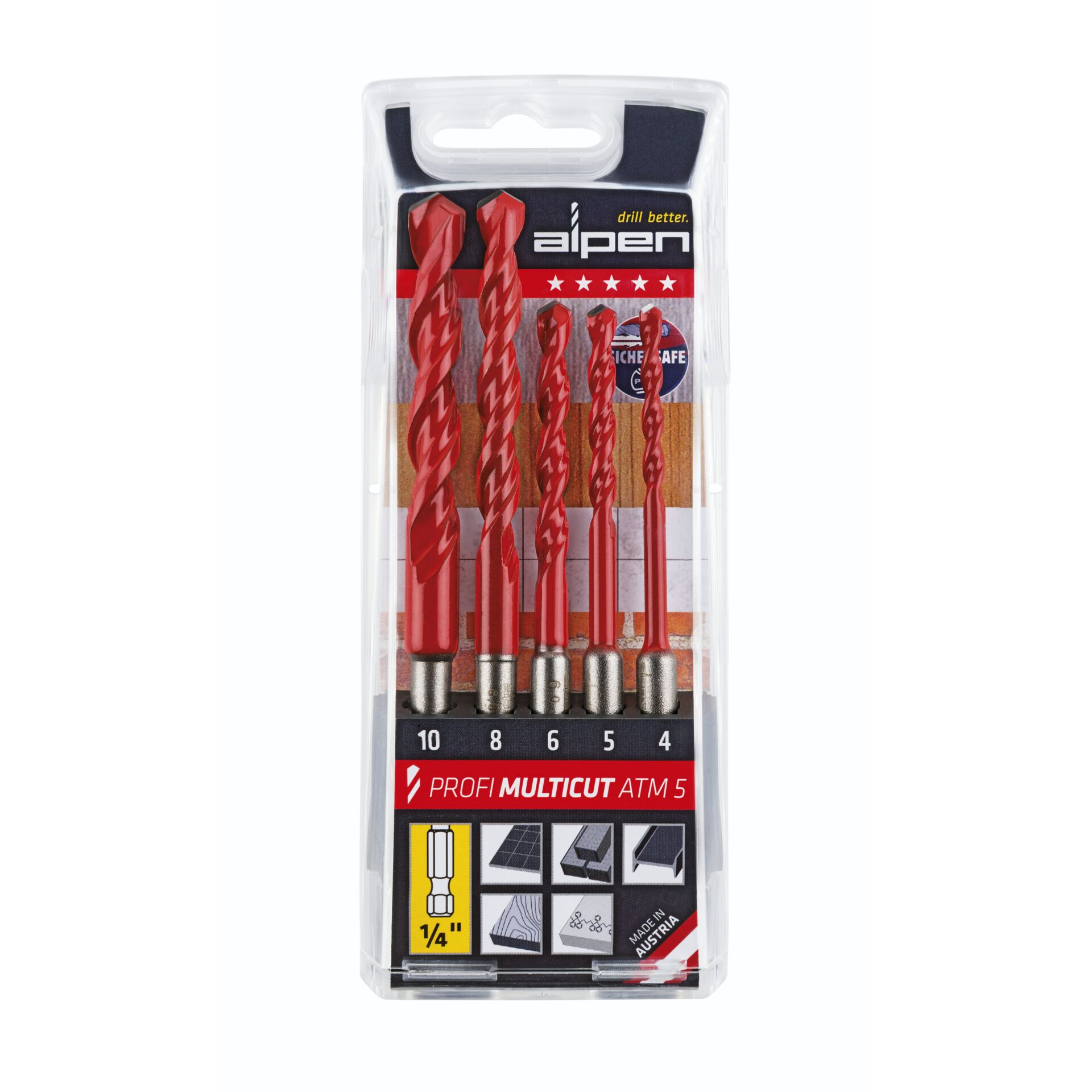 Alpen Profi Multicut ATM 5 6-  kant 4-5-6-8-10