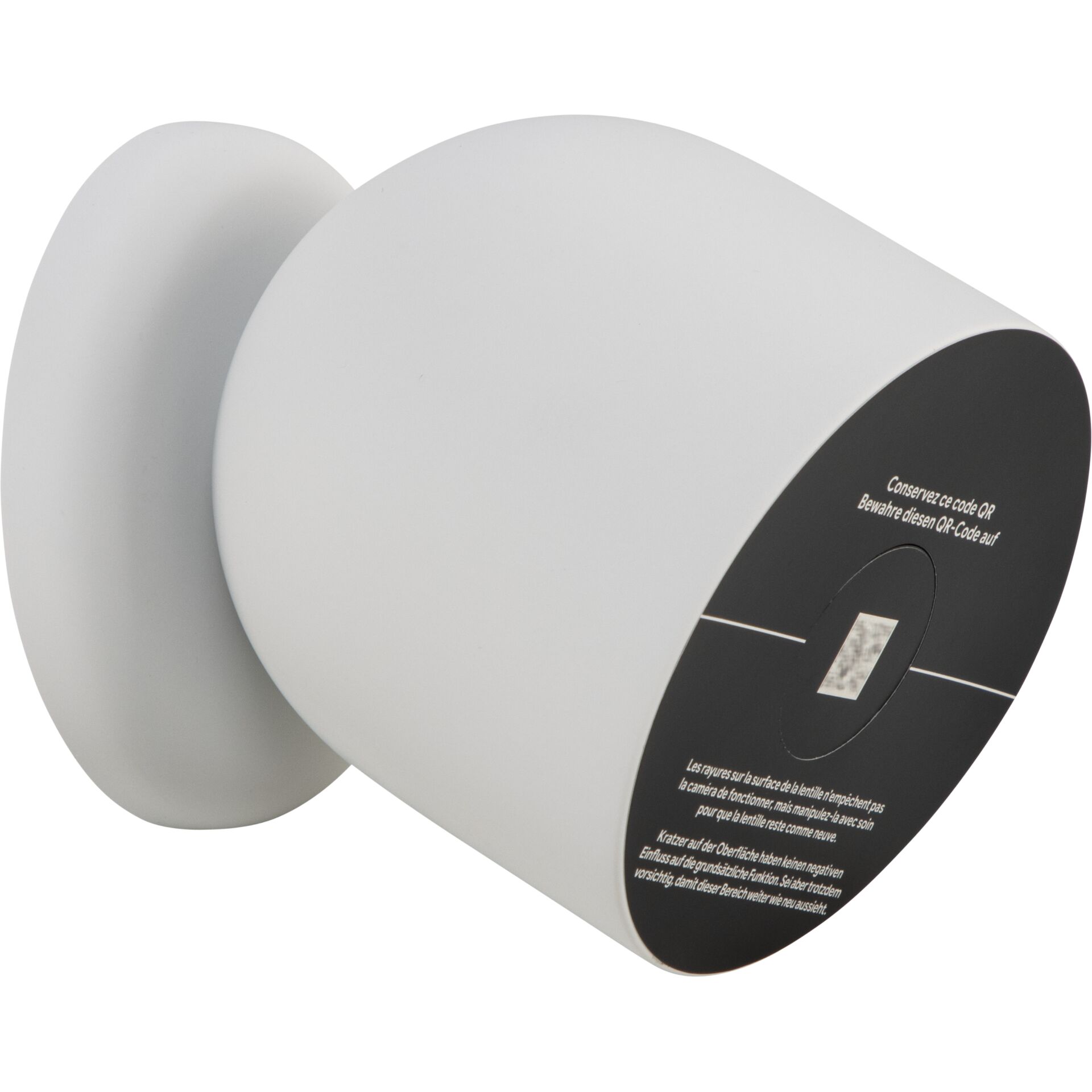 Kassettentape, Klebebandrolle, Etikettentape, QR-Code Hinweis, Papierrolle