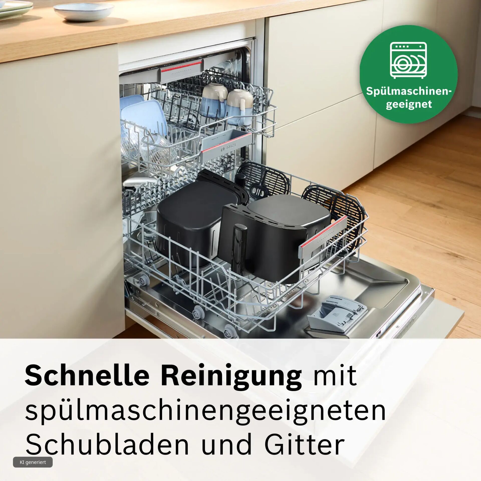 Geschirrspüler, Spülmaschinengeeignet, Korbkorb, Schubladen, Gitter