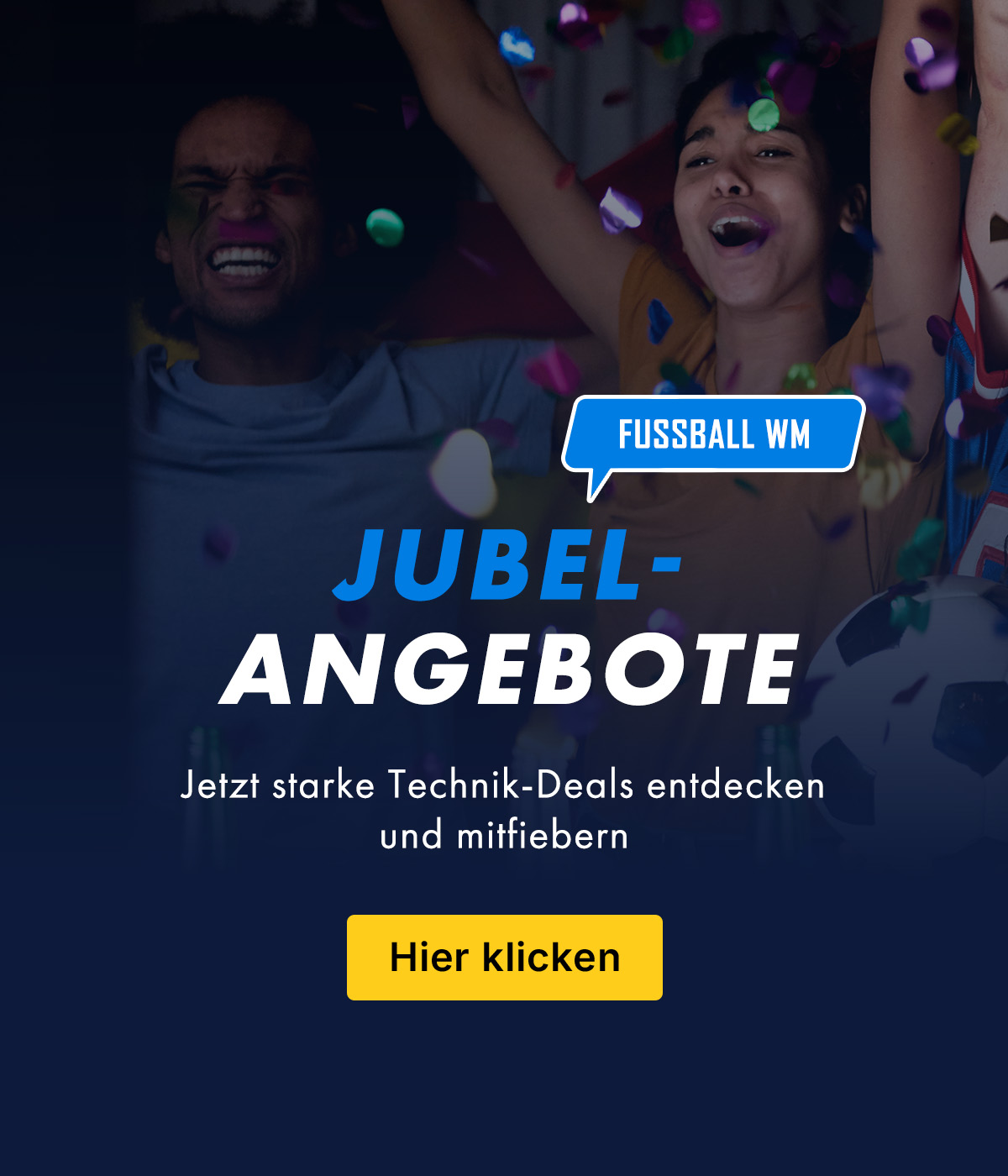 Fussball, WM, Konfetti, Menschen, Feier