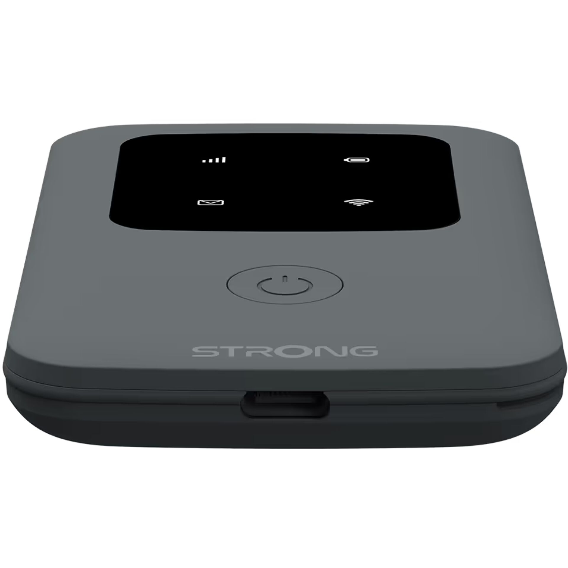 power bank, portable charger, battery pack, USB-C, gray
