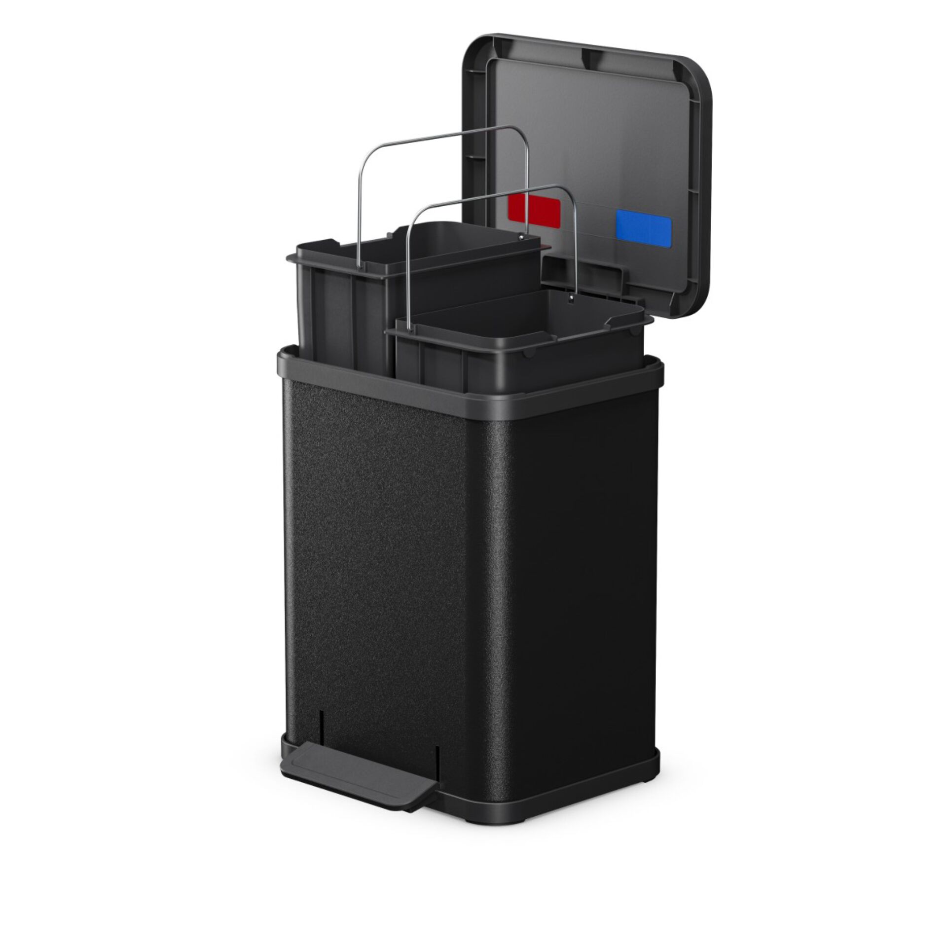 Hailo Öko duo Plus M  schwarz, matt