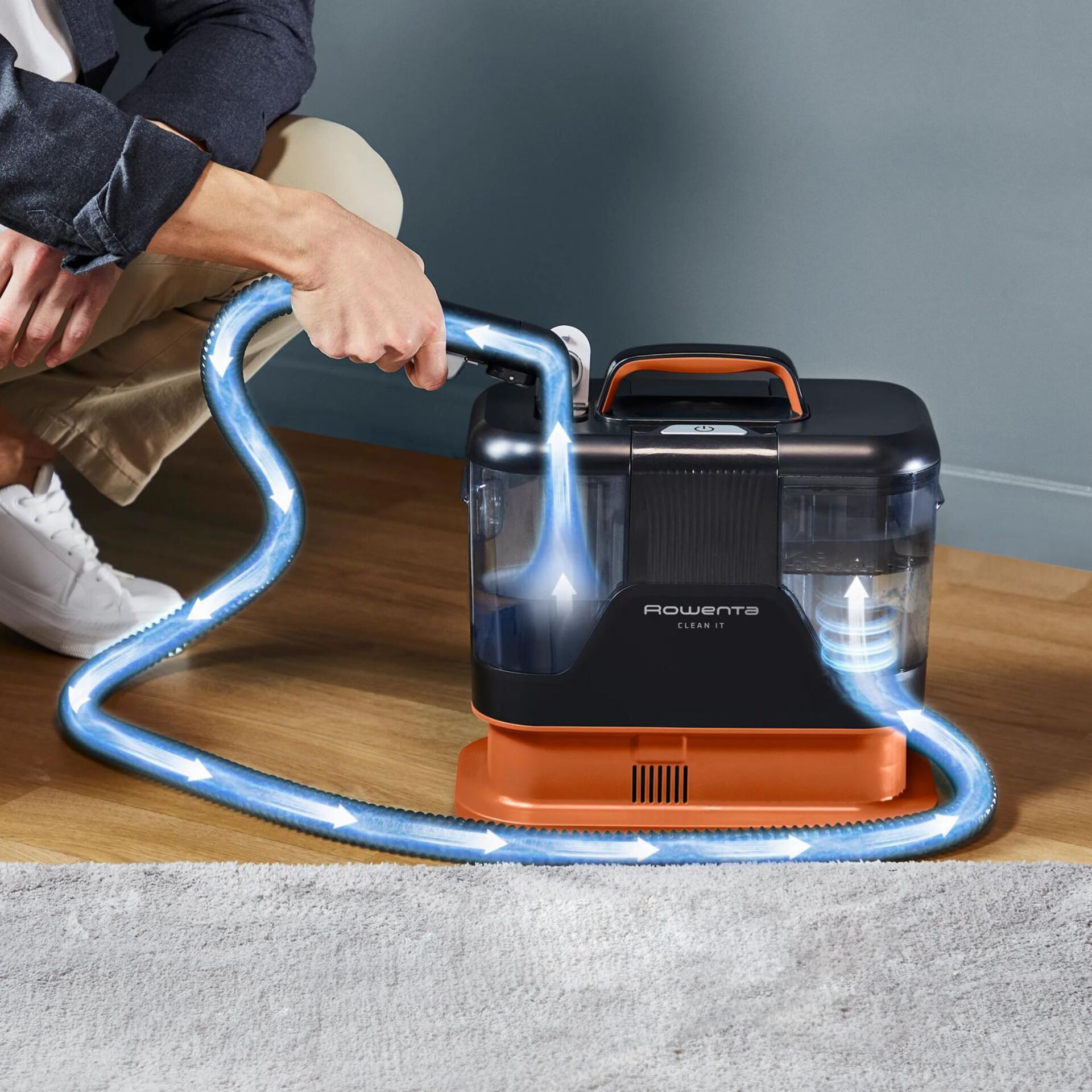 Stofffilter, Saugroboter, Kompakt Staubsauger, Hauptgerät, transparente Behälter