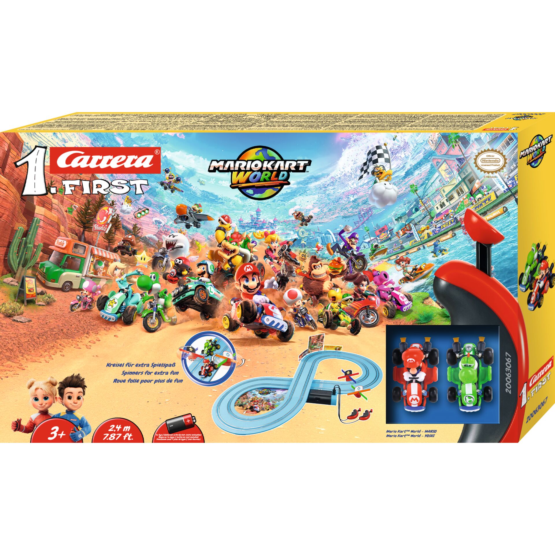 Carrera FIRST Mario Kart World  Mario vs. Yoshi FIRST Bahn