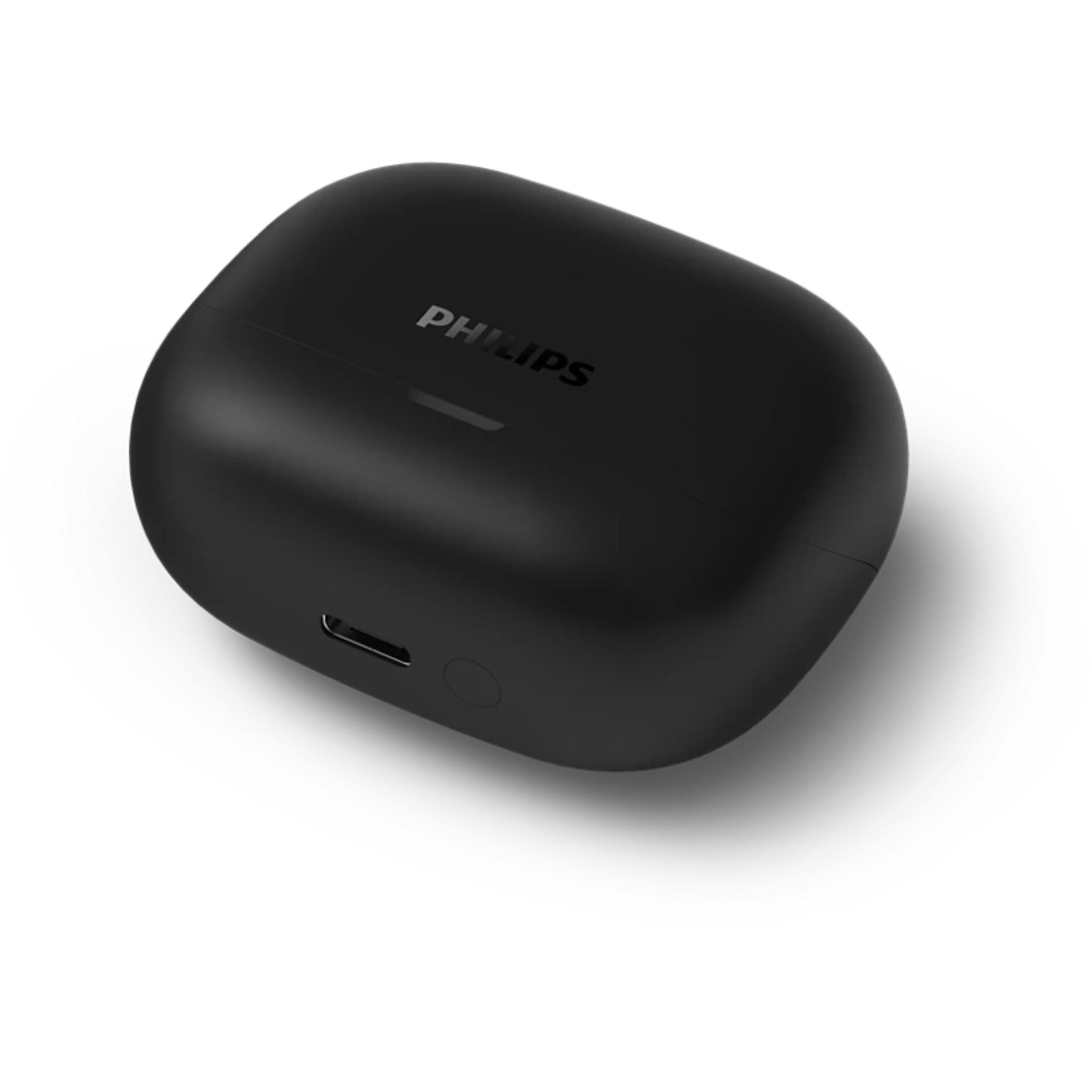 Kopfhörer-Hülle, Kopfhörer-Case, Schwarz, USB-C Anschluss, Klappe/Deckel-Design