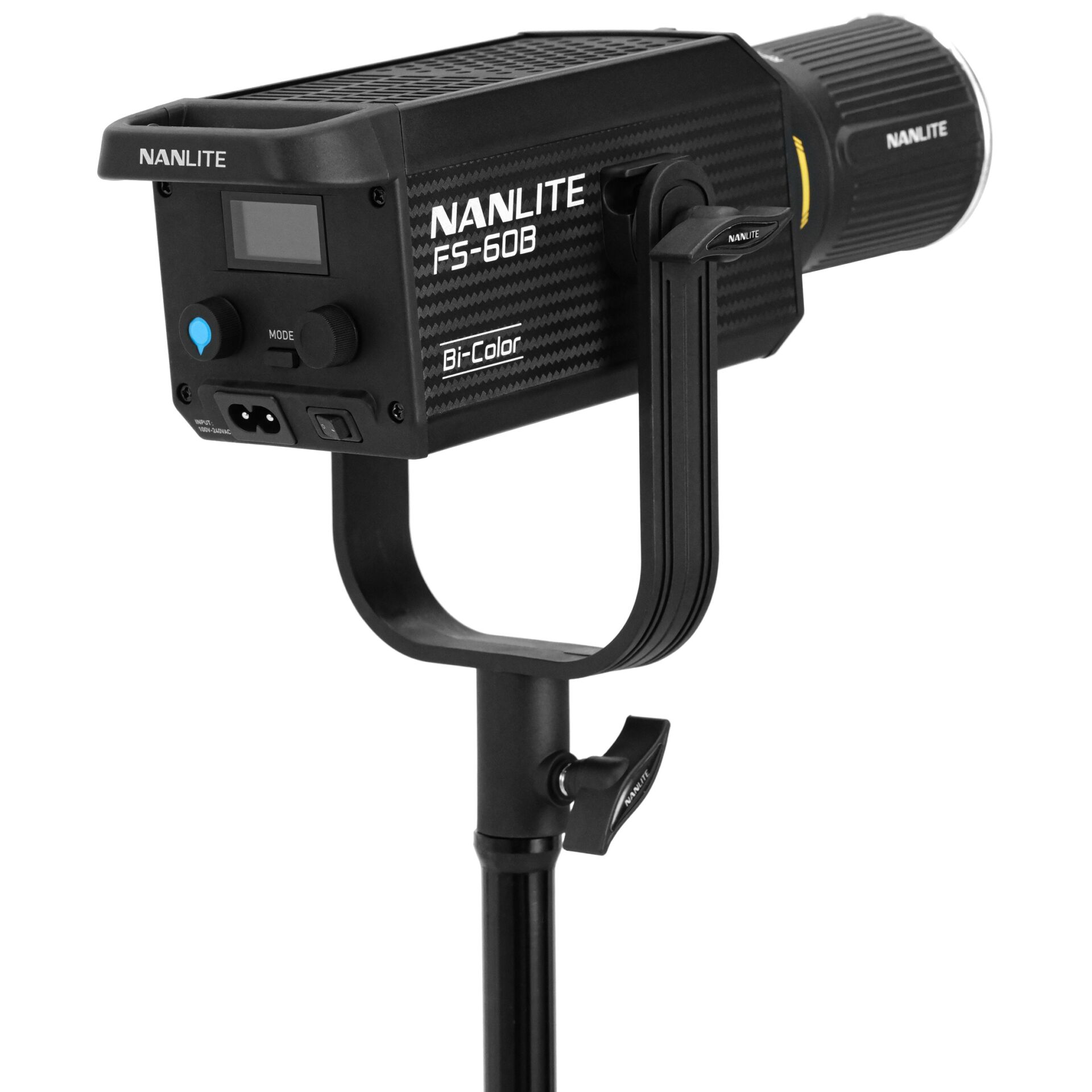 Lichtstativ, Blitzkopf, Bi-Color, NANLITE, FS-60B