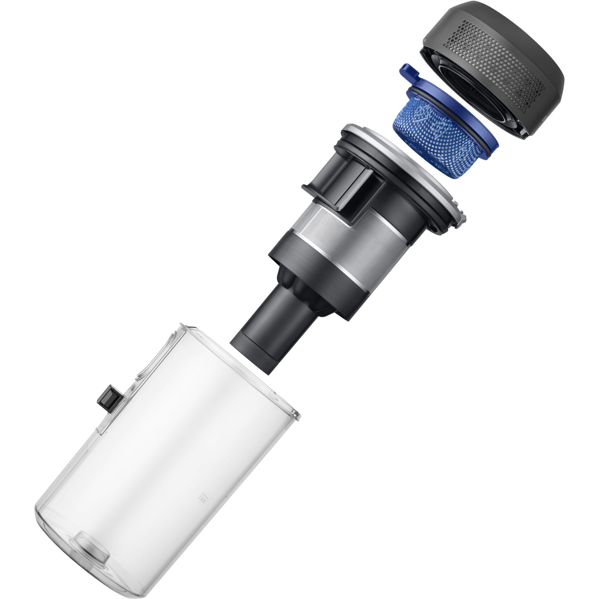 Staubsauger-Aufsatz, Motor-Düse, Filtereinsatz, Clear Canister, Kombi-Staubsauger