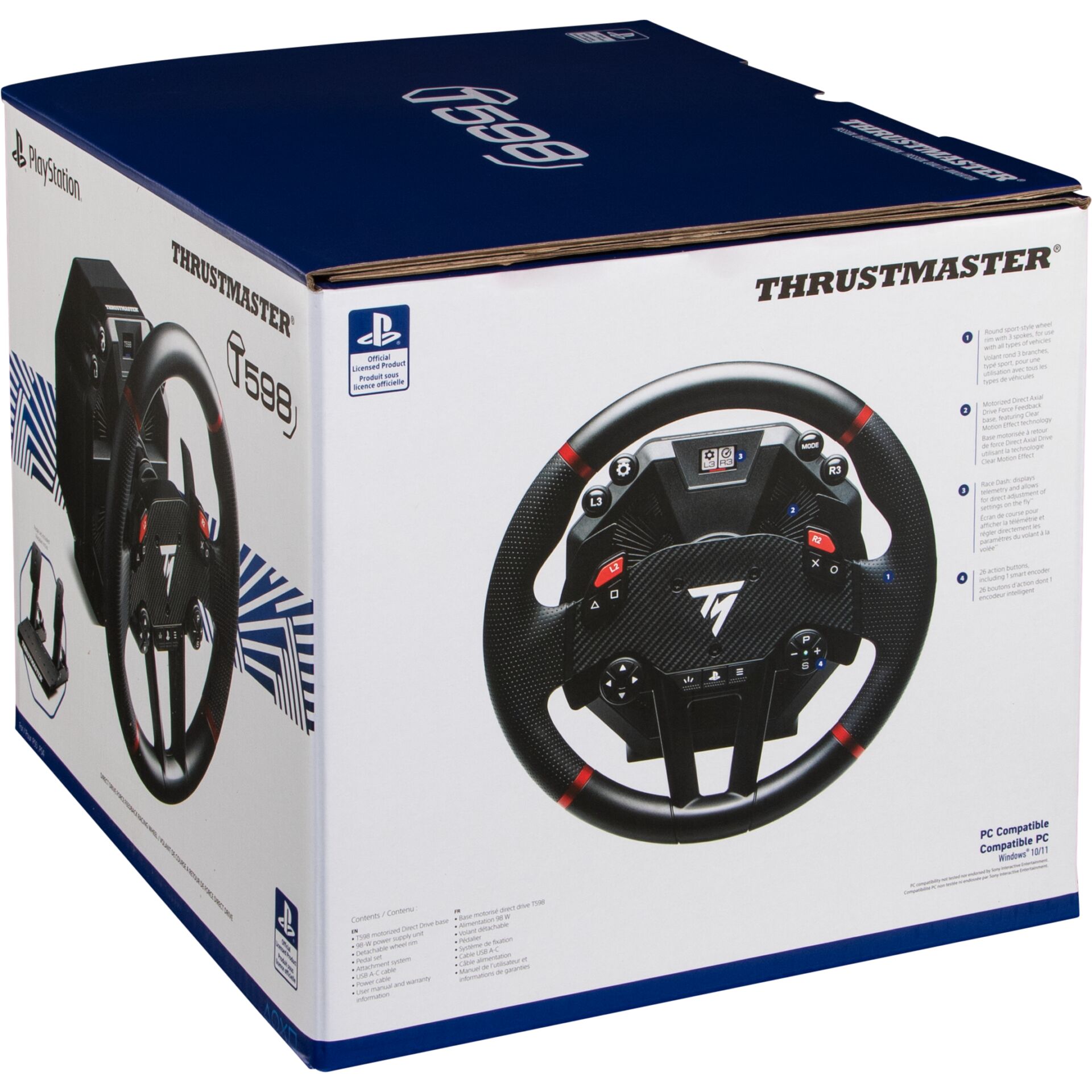 Lenkradsteuerung, Gaming-Controller, Rennspielzubehör, Pedalsatz, Rennlenkegerät