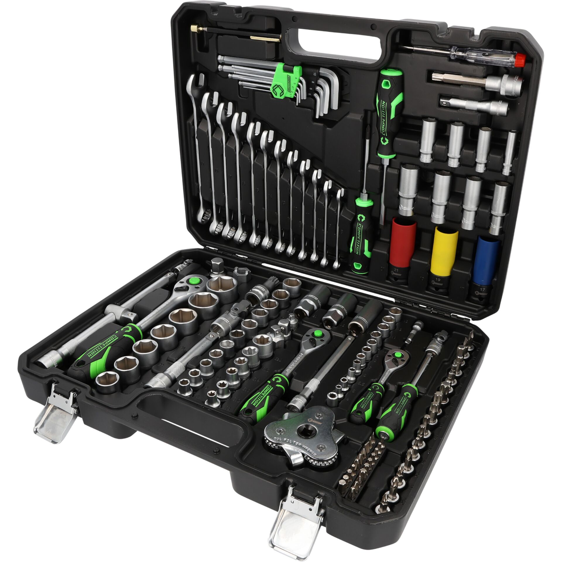 KS Tools COMPETITION  "1/4""+3/8""+1/2""Steckschlüssel