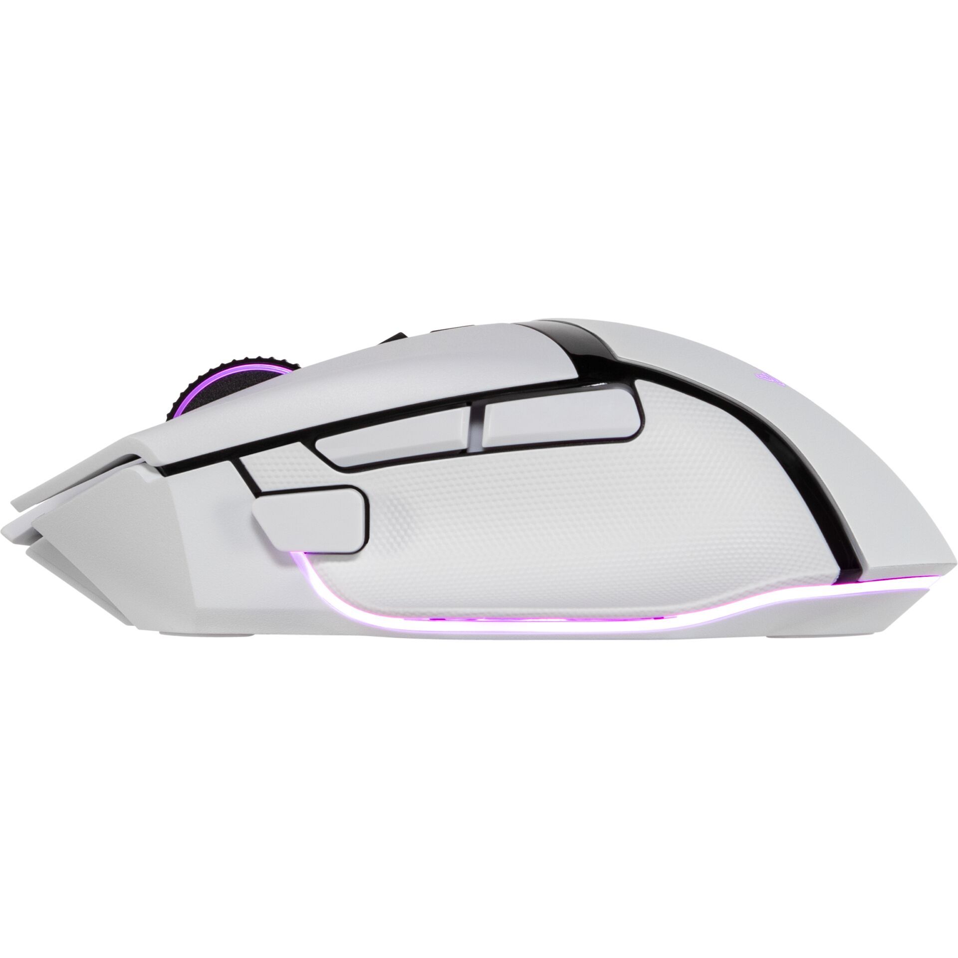 gaming mouse, weiße Maus, RGB-Beleuchtung, zubehör, ergonomisch
