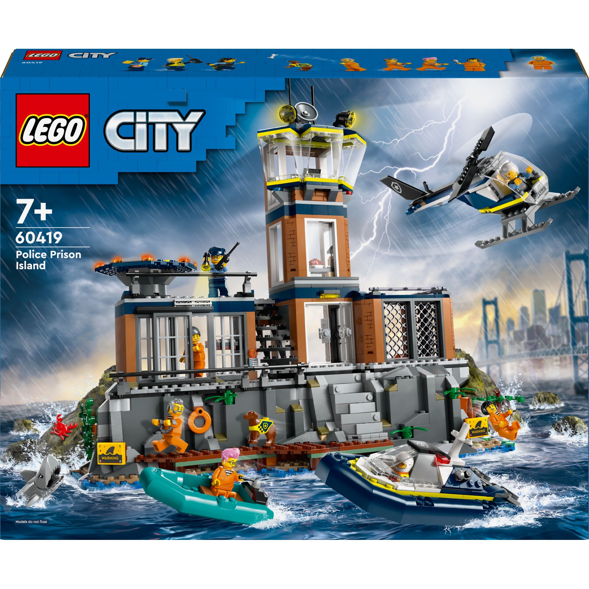 LEGO City 60419  Polizeistation Gefängnisinsel